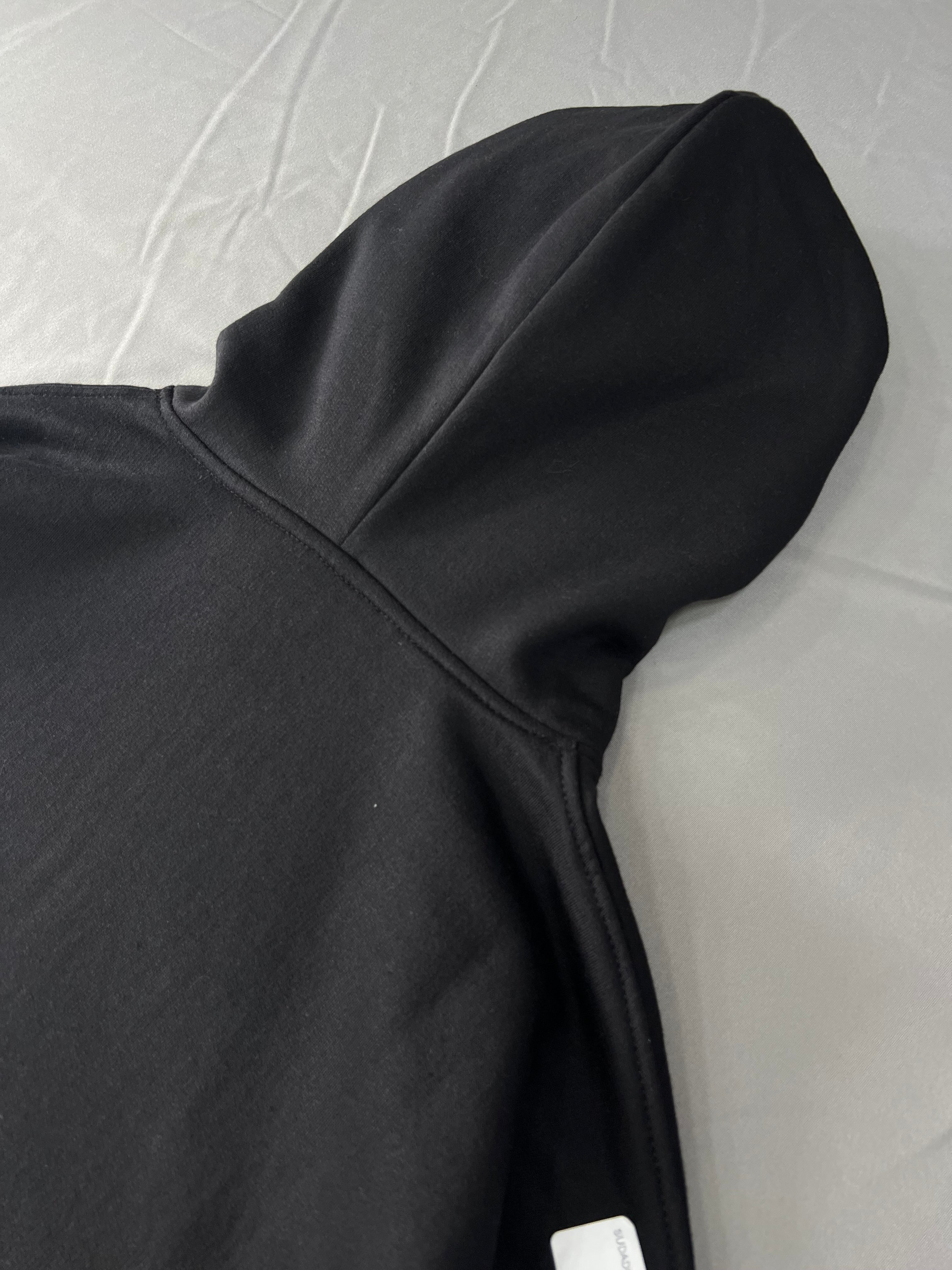 SUDADERA BOXY FIT CE NEGRO
