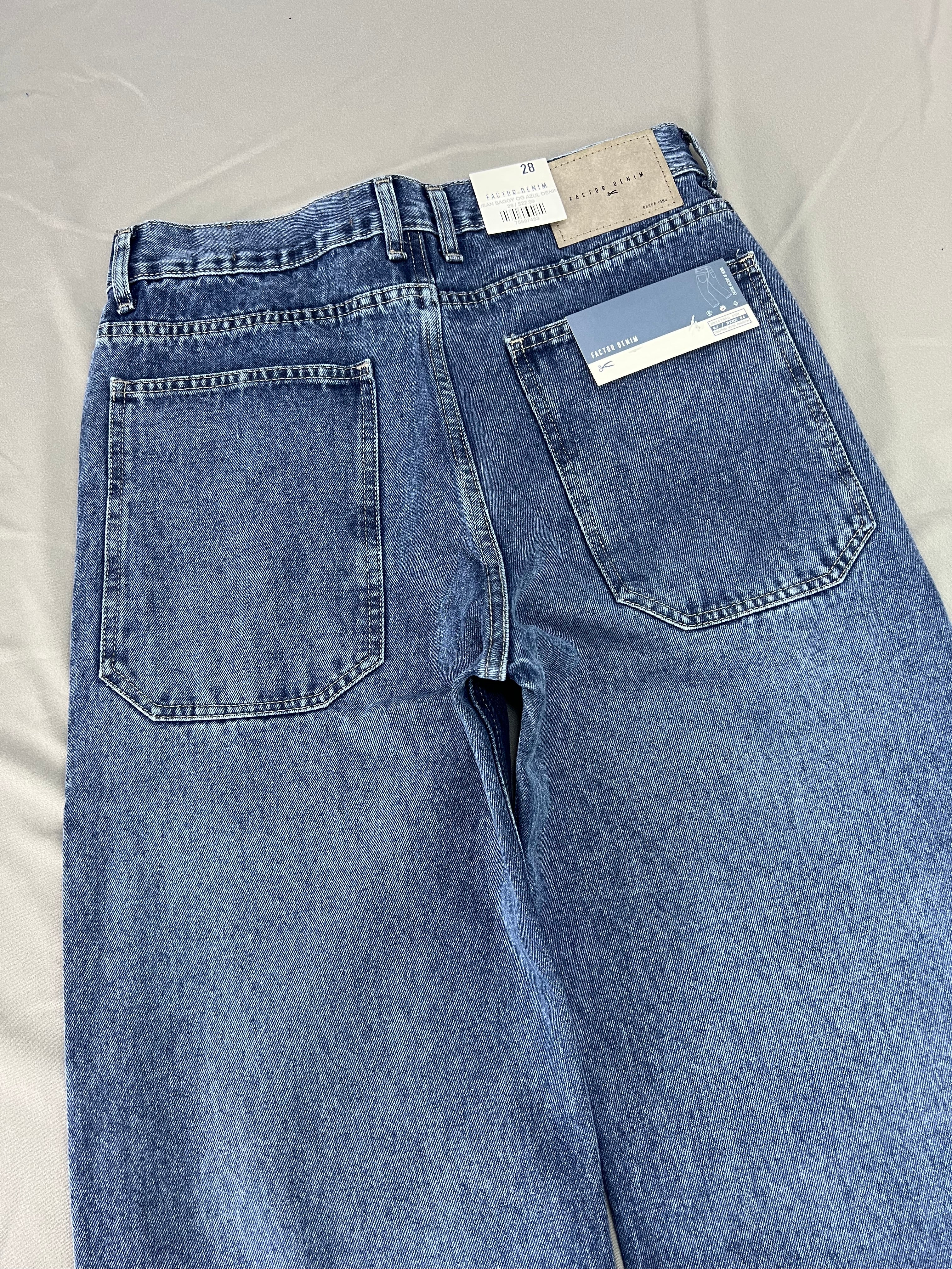 JEAN BAGGY OG AZUL DENIM