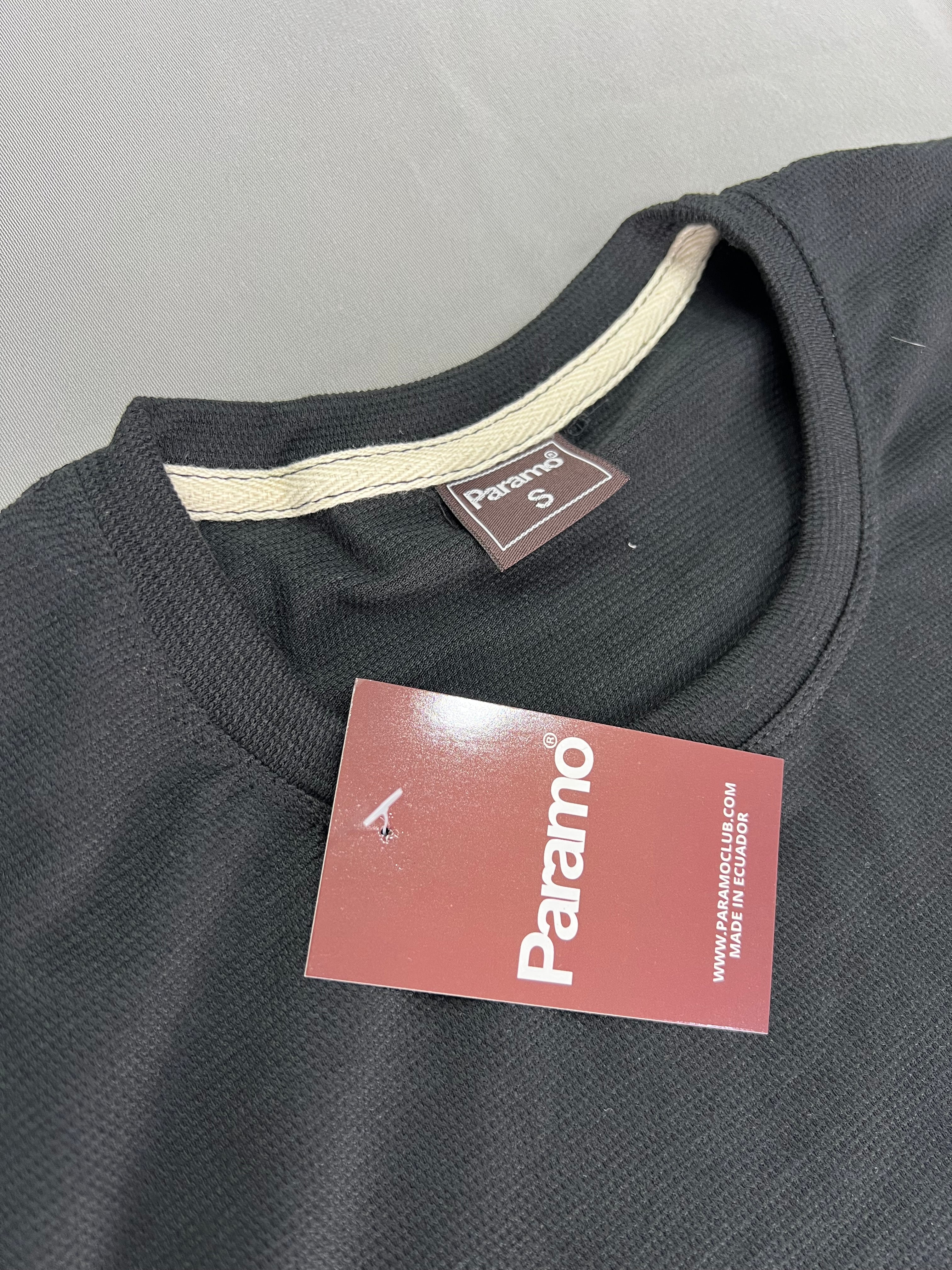 CAMISETA ESTÁNDAR PRM NEGRO