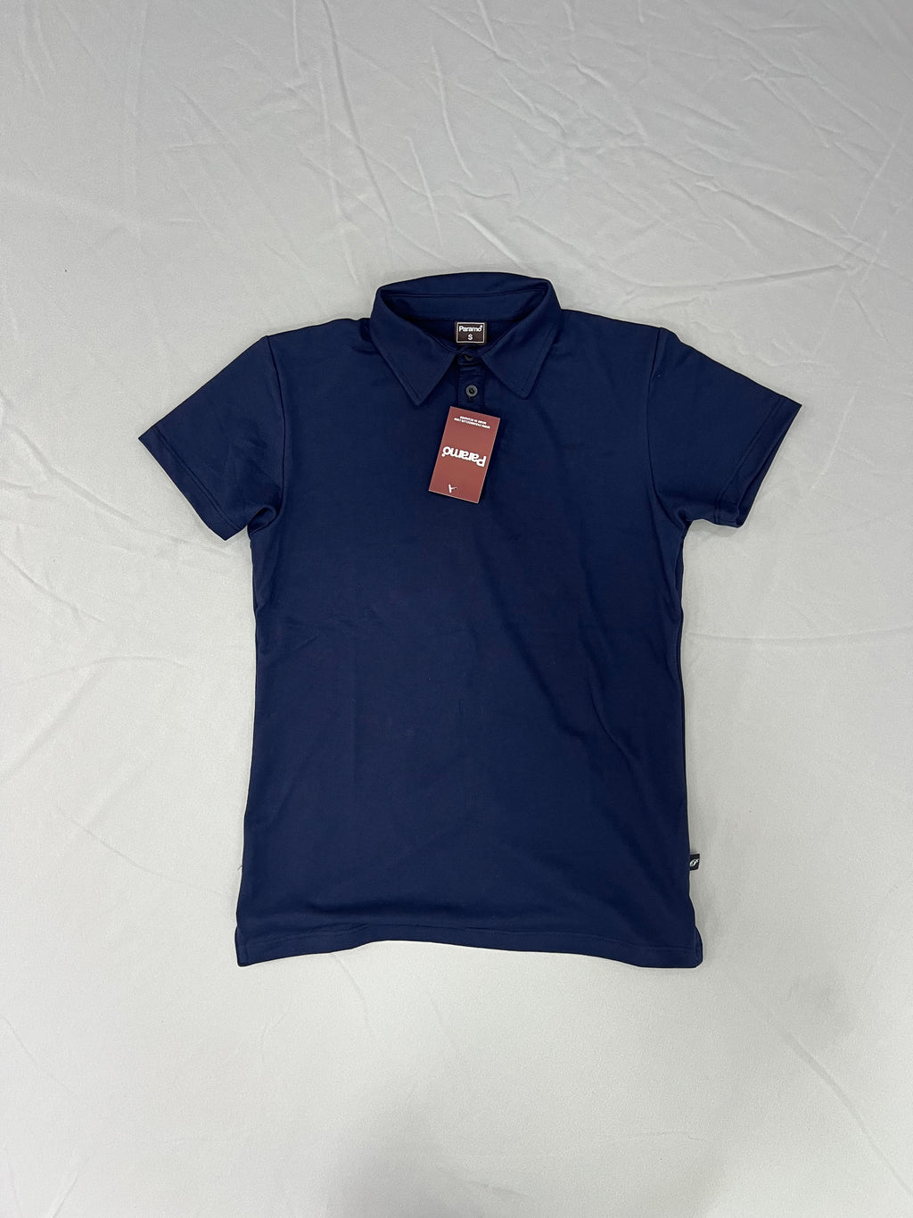 CAMISETA POLO ESTÁNDAR PRM AZUL