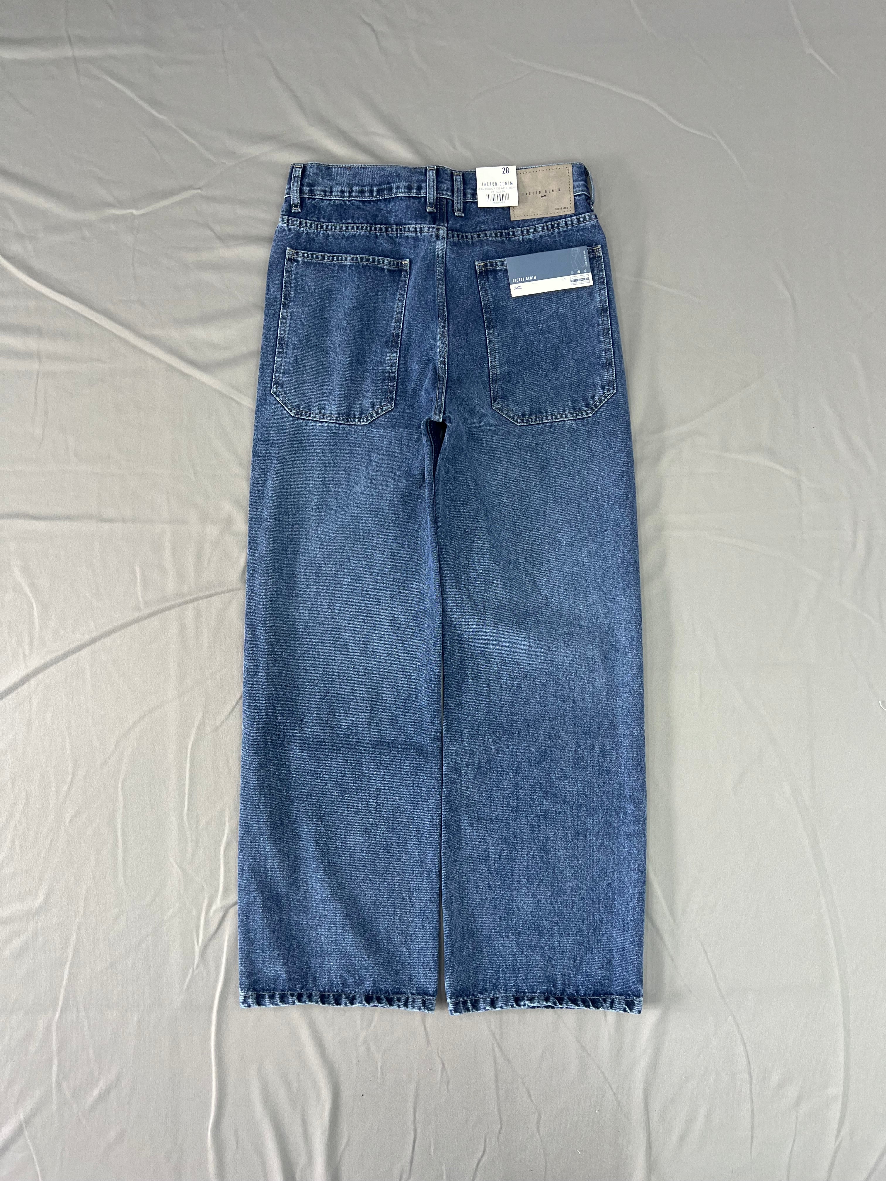 JEAN BAGGY OG AZUL DENIM
