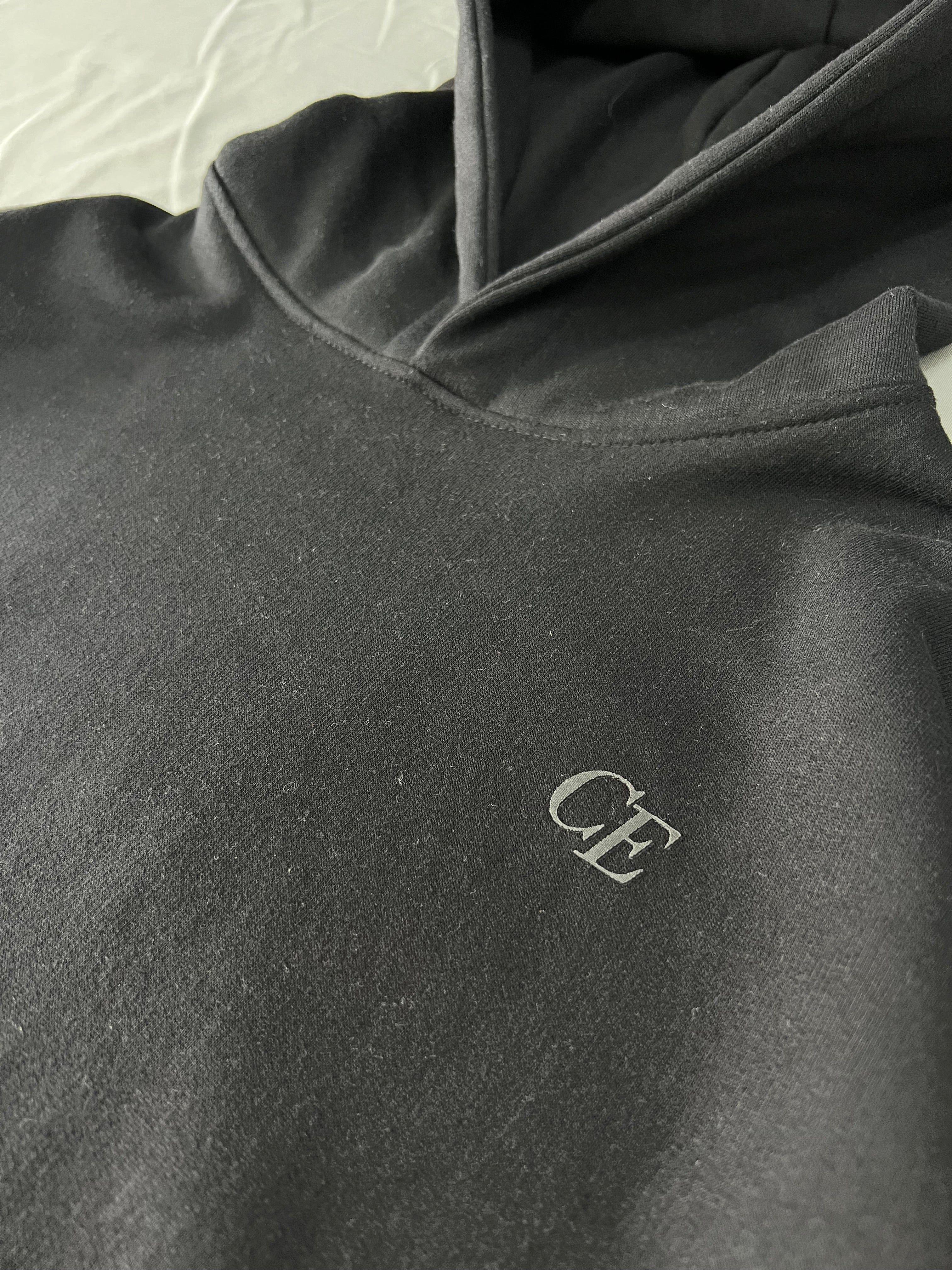 SUDADERA BOXY FIT CE NEGRO