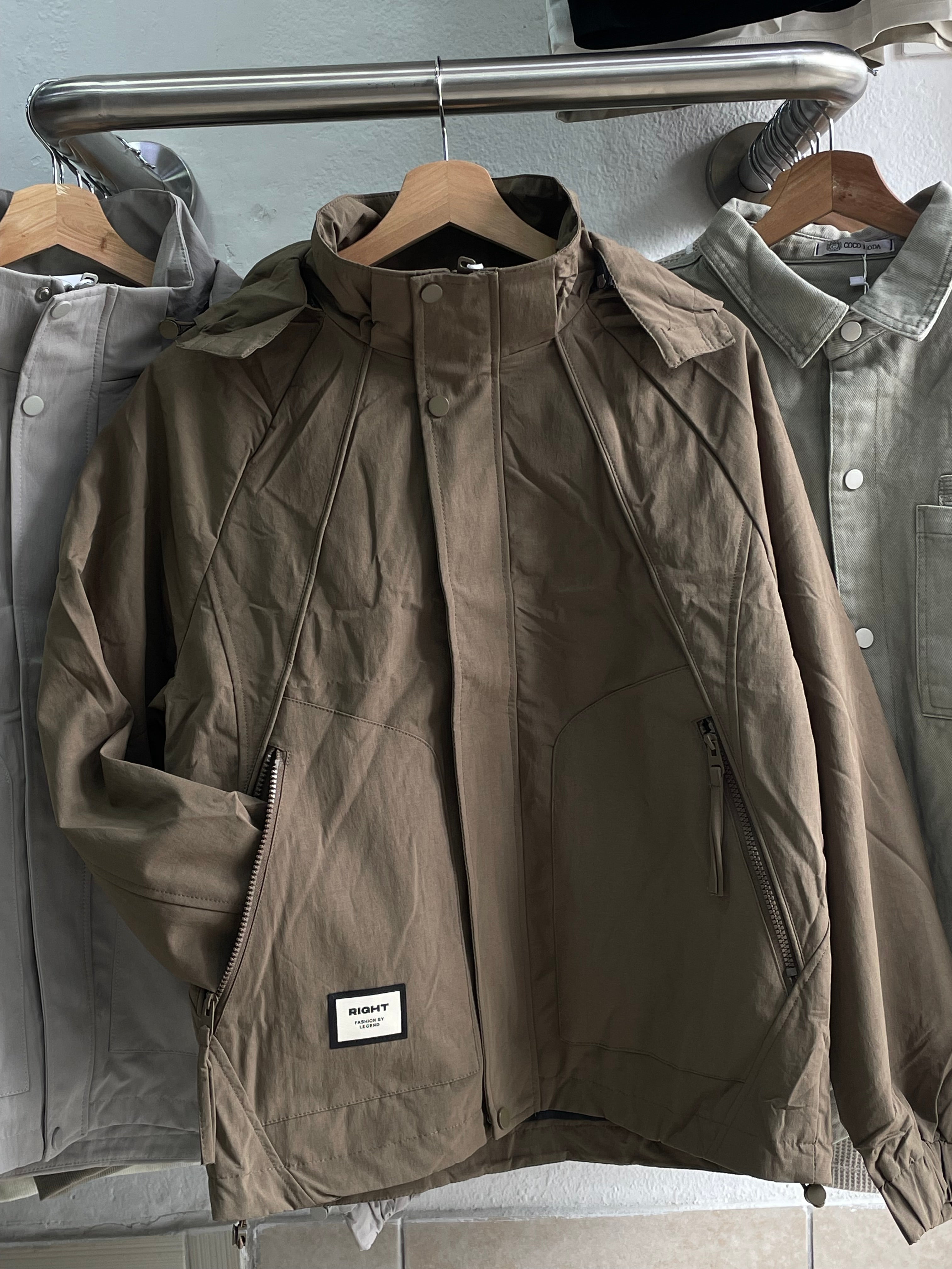 CHOMPA IMPERMEABLE RIGHT