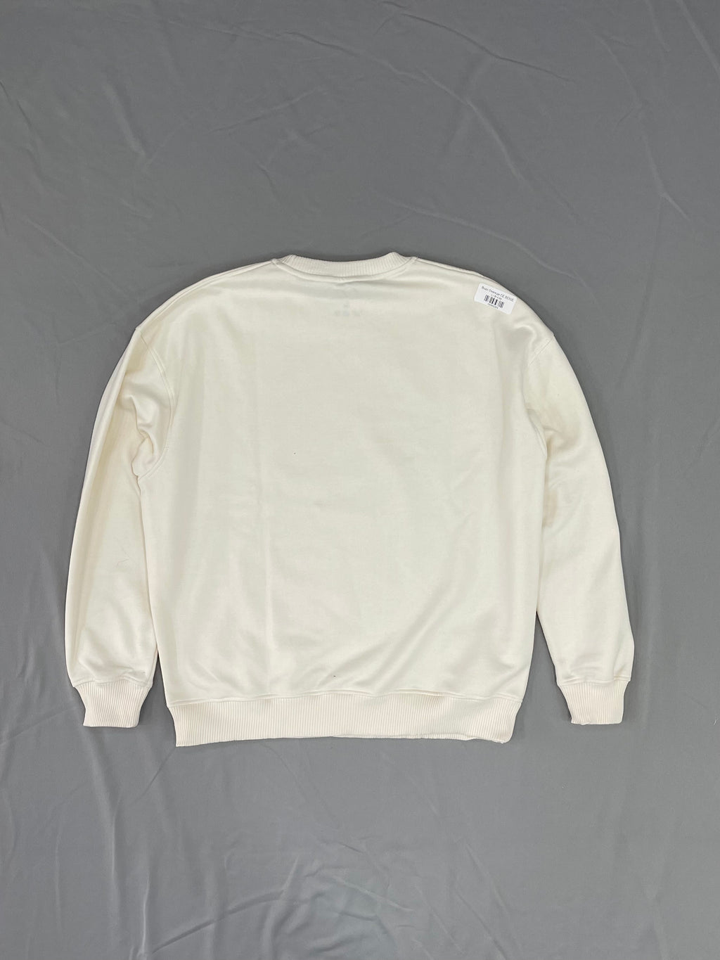 SUDADERA SIN CAPUCHA OVERSIZE CE BEIGE
