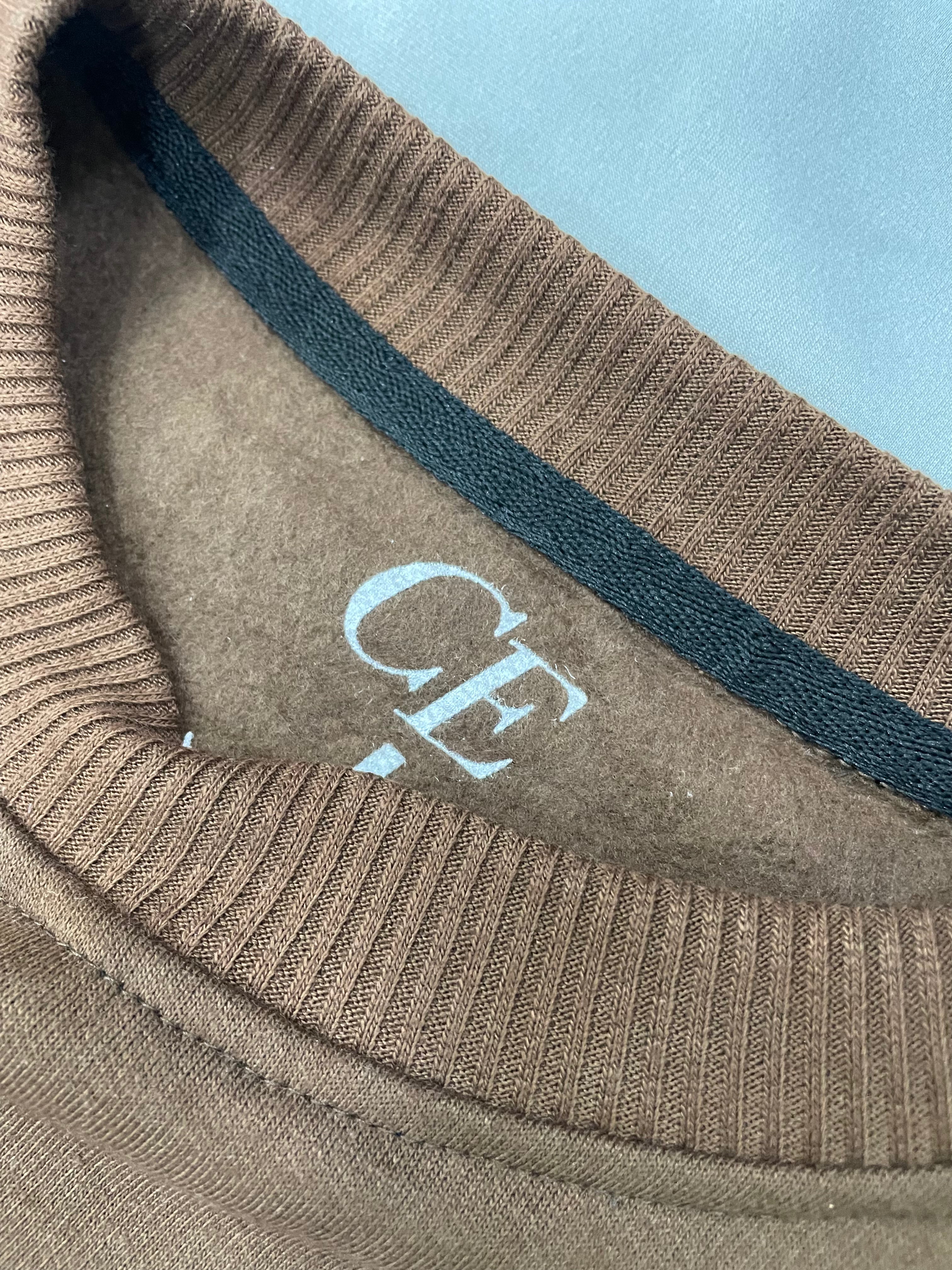 BUZO OVERSIZE CE CAFÉ