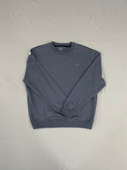 SUDADERA SIN CAPUCHA OVERSIZE CE AZUL