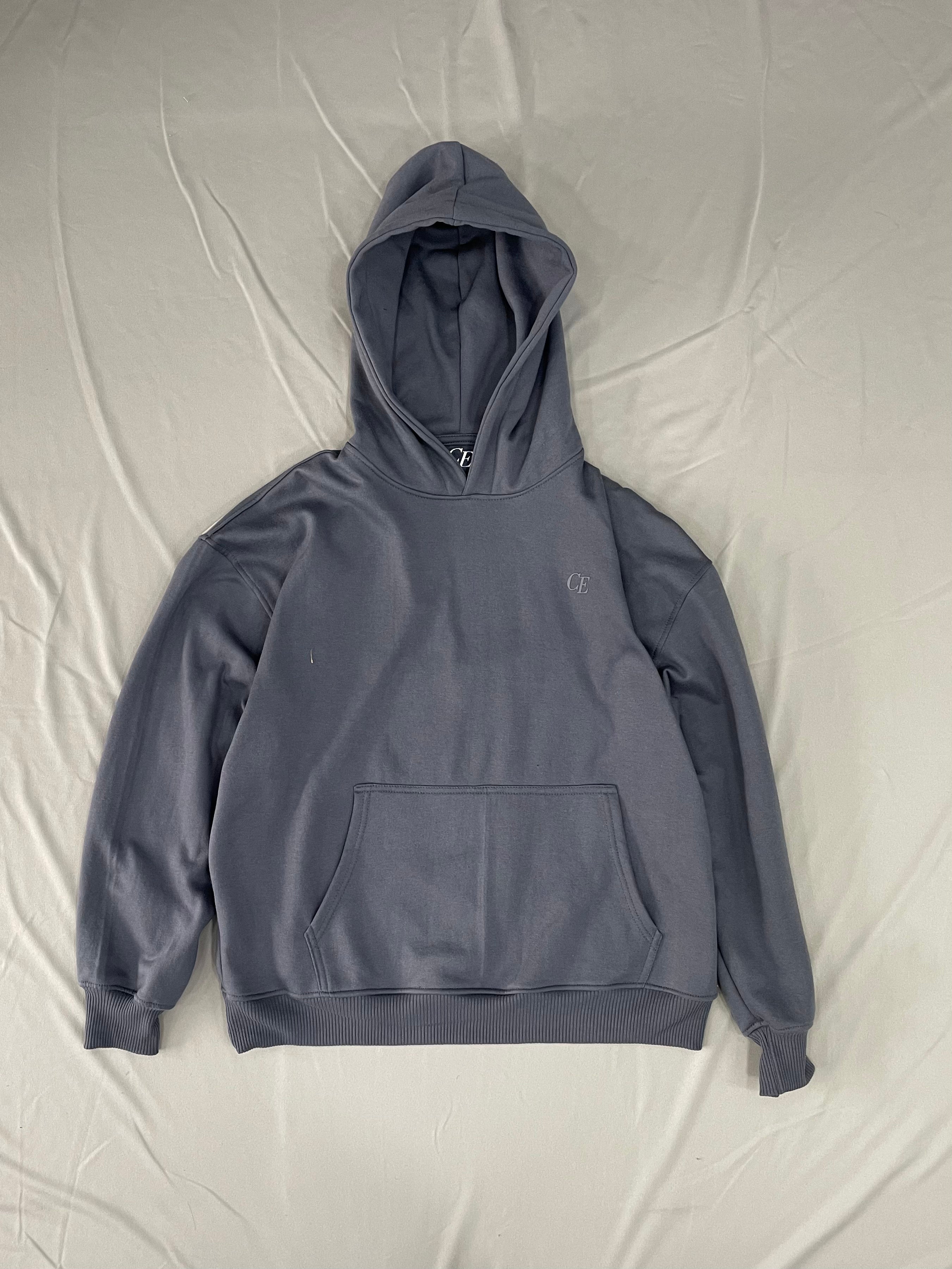 SUDADERA BOXY FIT CE AZUL