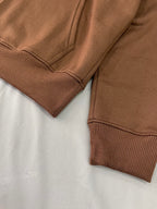 SUDADERA OVERSIZE CE CAFÉ
