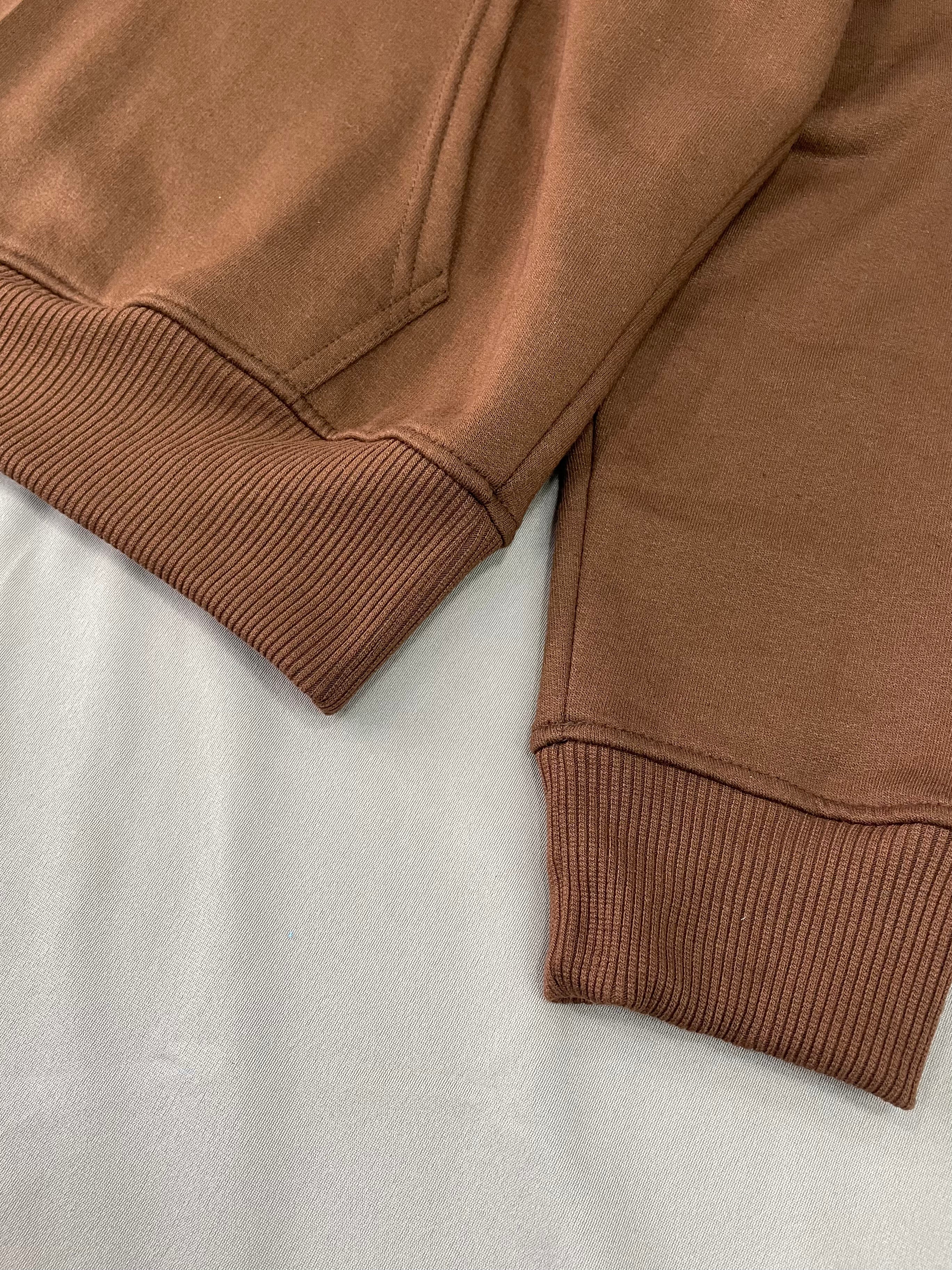 SUDADERA OVERSIZE CE CAFÉ