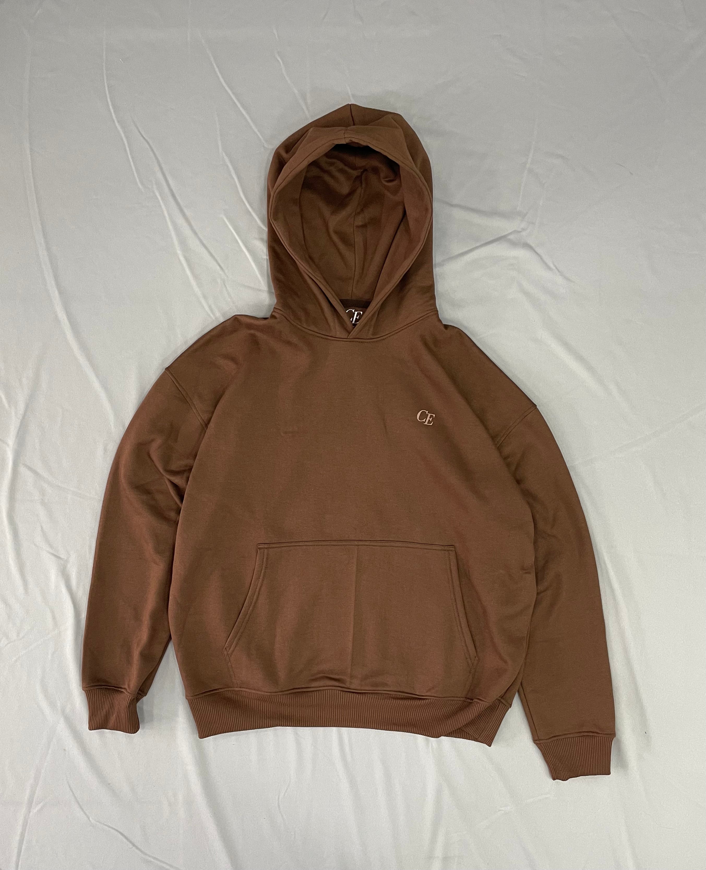 SUDADERA OVERSIZE CE CAFÉ