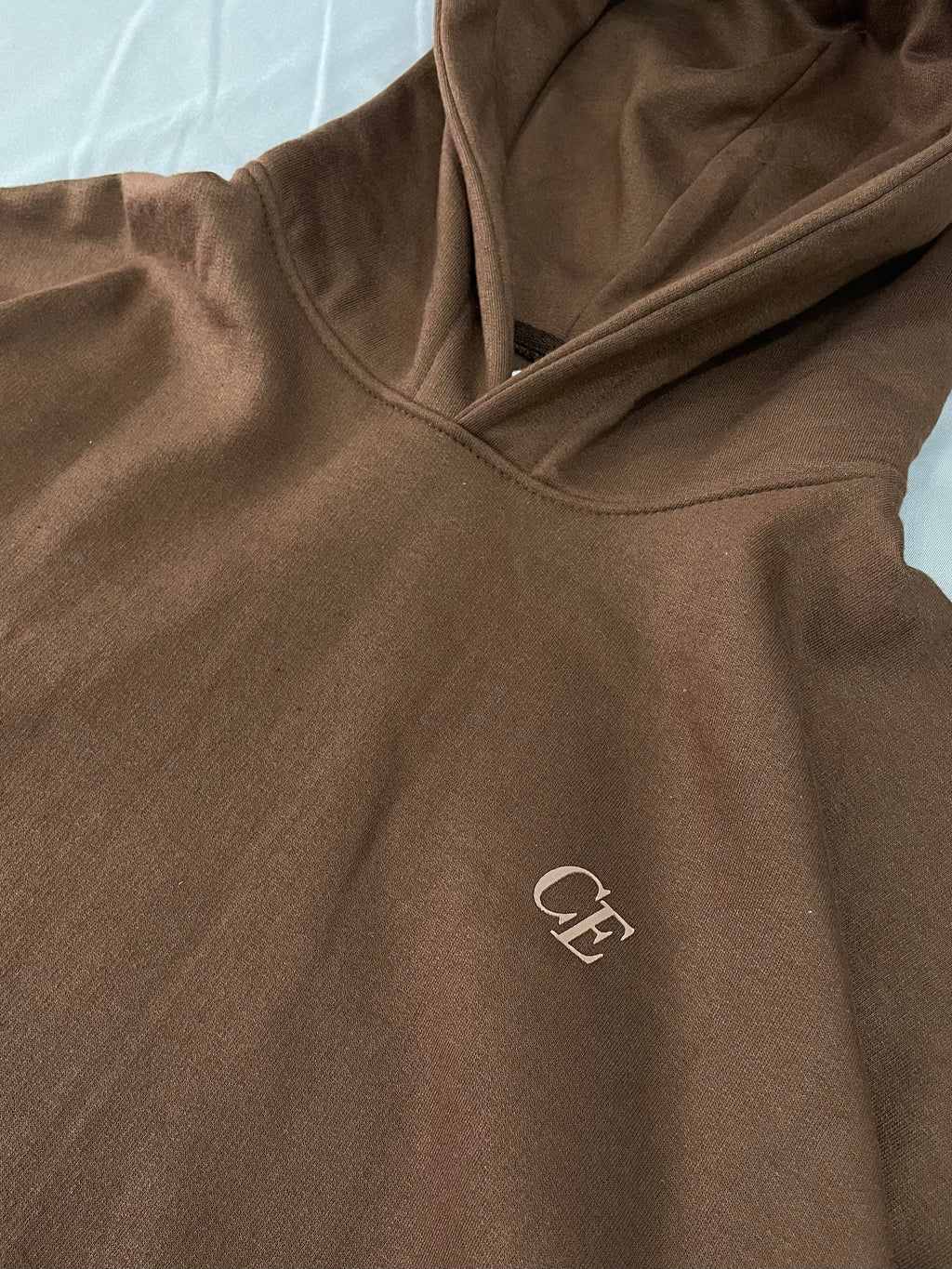 SUDADERA OVERSIZE CE CAFÉ