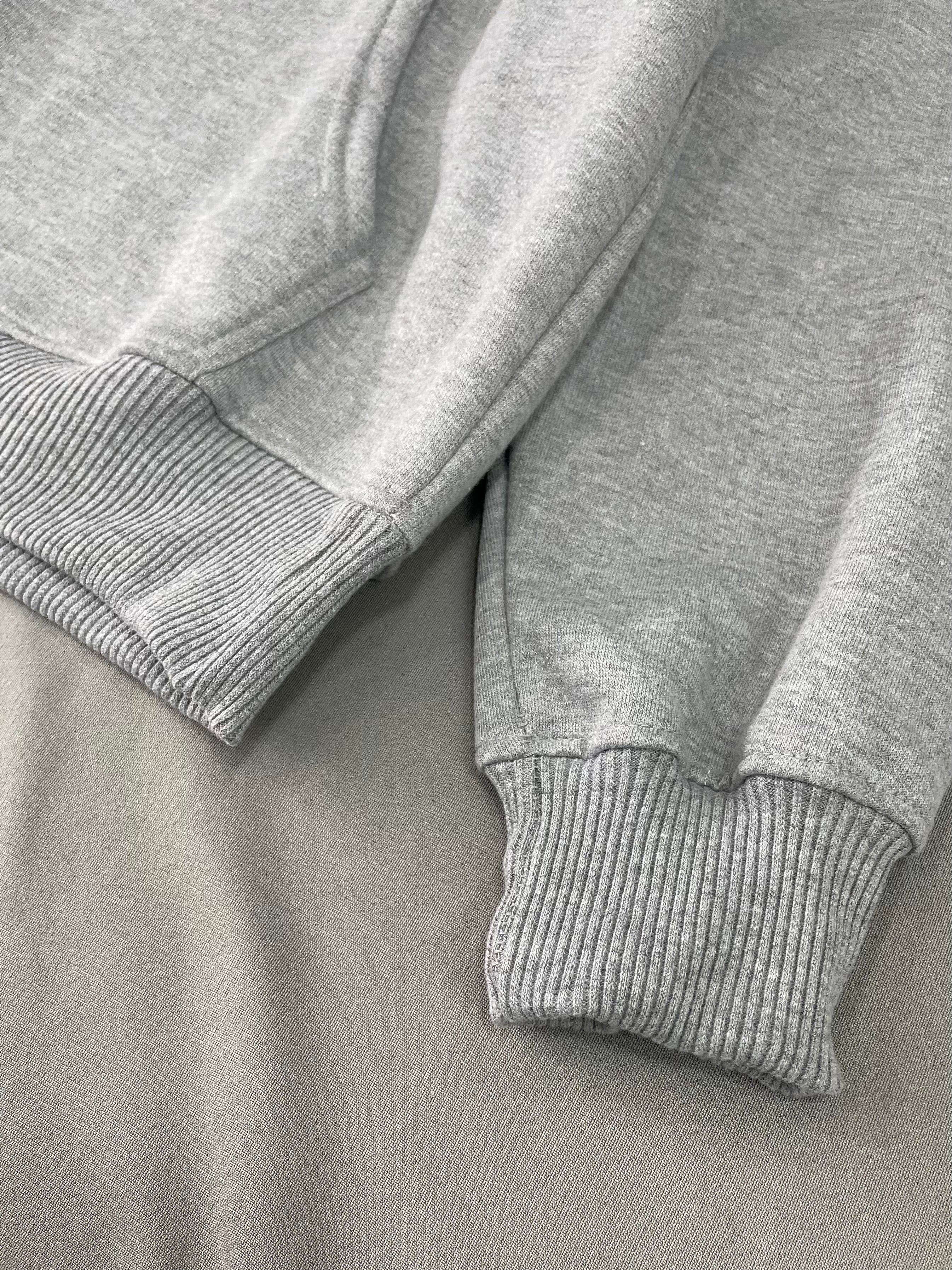 SUDADERA BOXY FIT CE GRIS