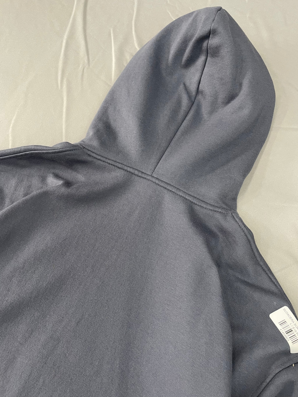 SUDADERA BOXY FIT CE AZUL