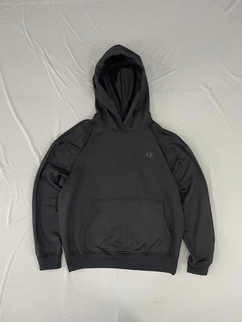 SUDADERA OVERSIZE CE NEGRO