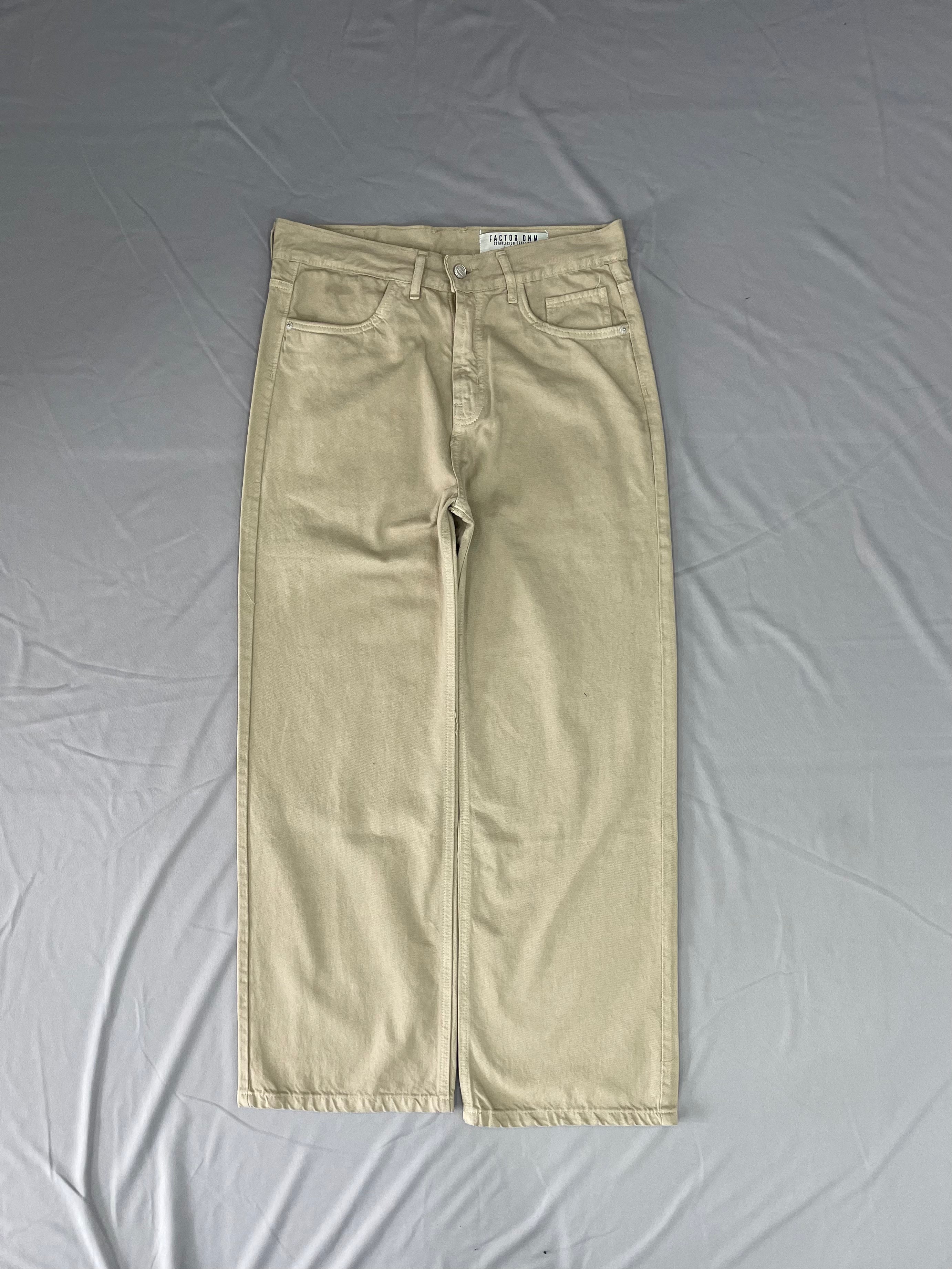 JEAN BAGGY OG BEIGE