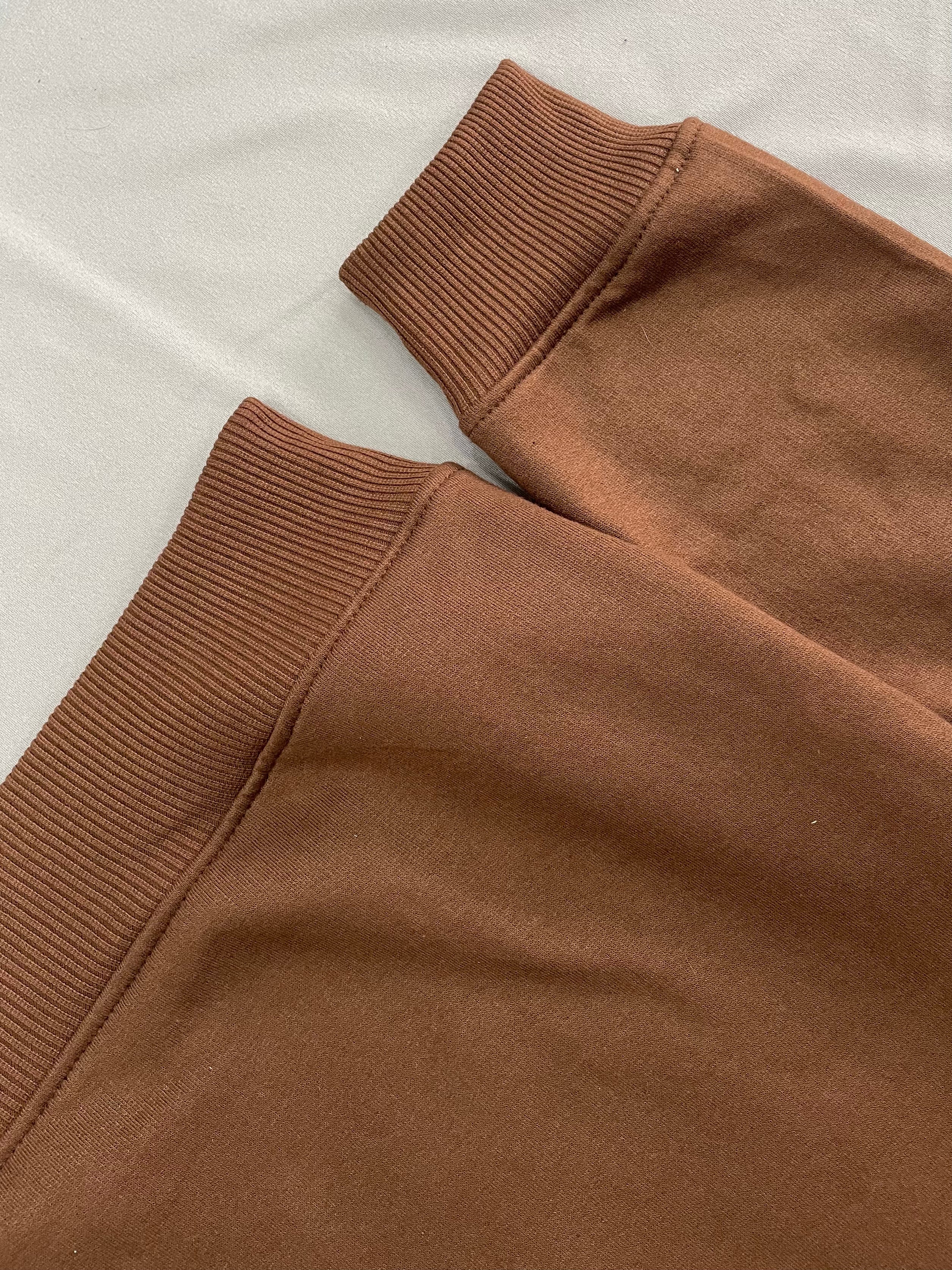 SUDADERA OVERSIZE CE CAFÉ