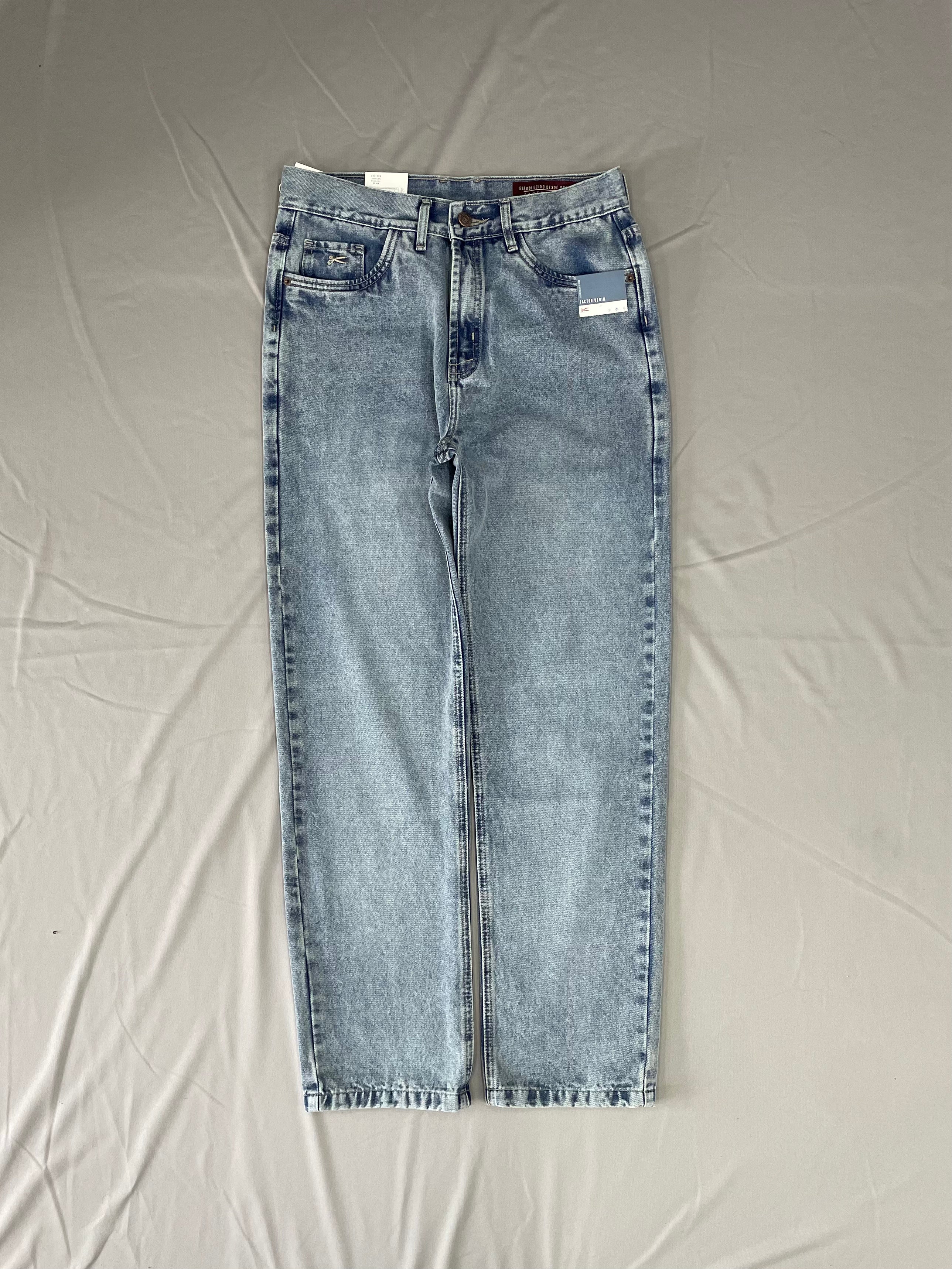 JEAN RECTO RW AZUL ESMERALDA