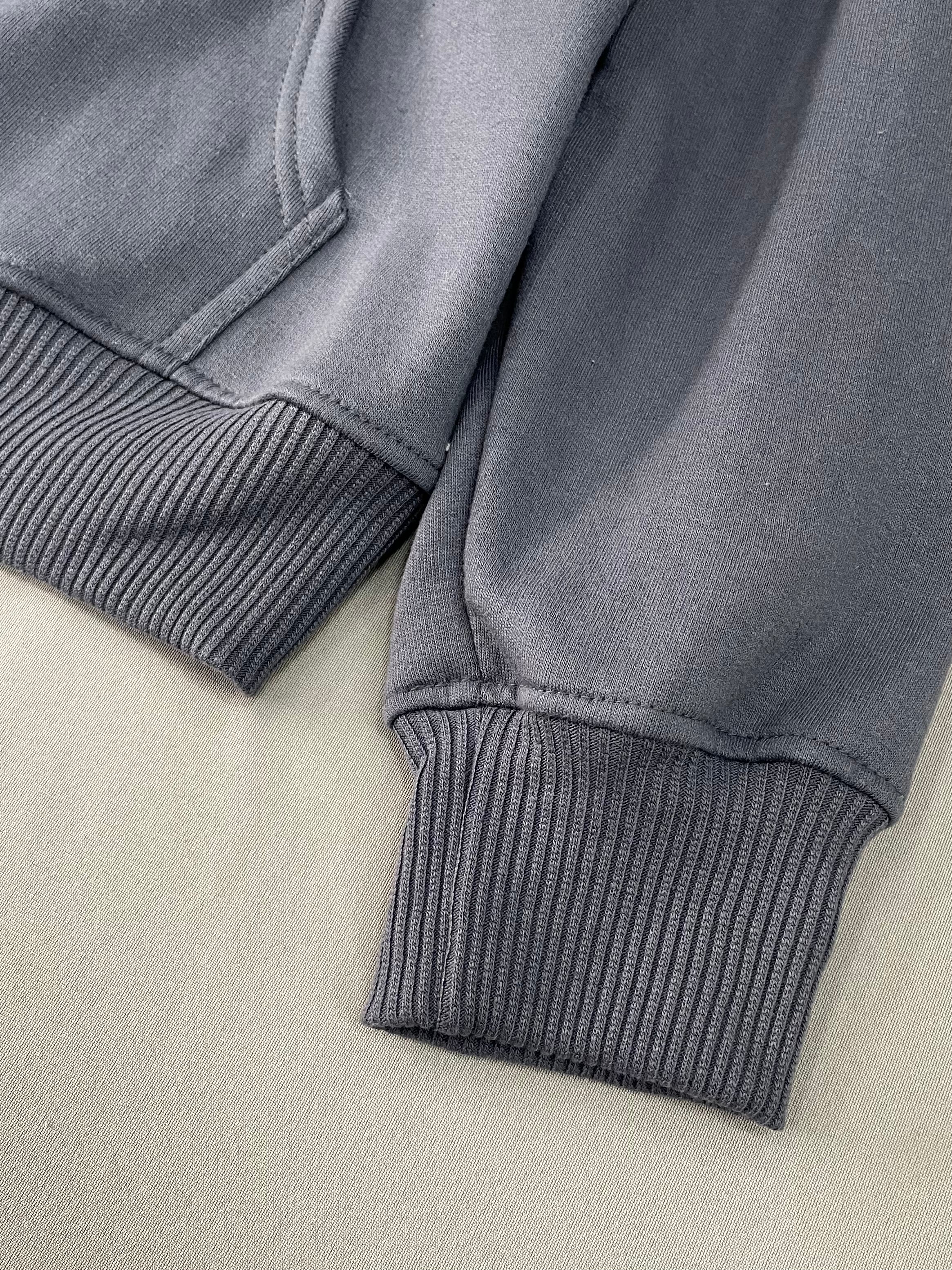 SUDADERA BOXY FIT CE AZUL