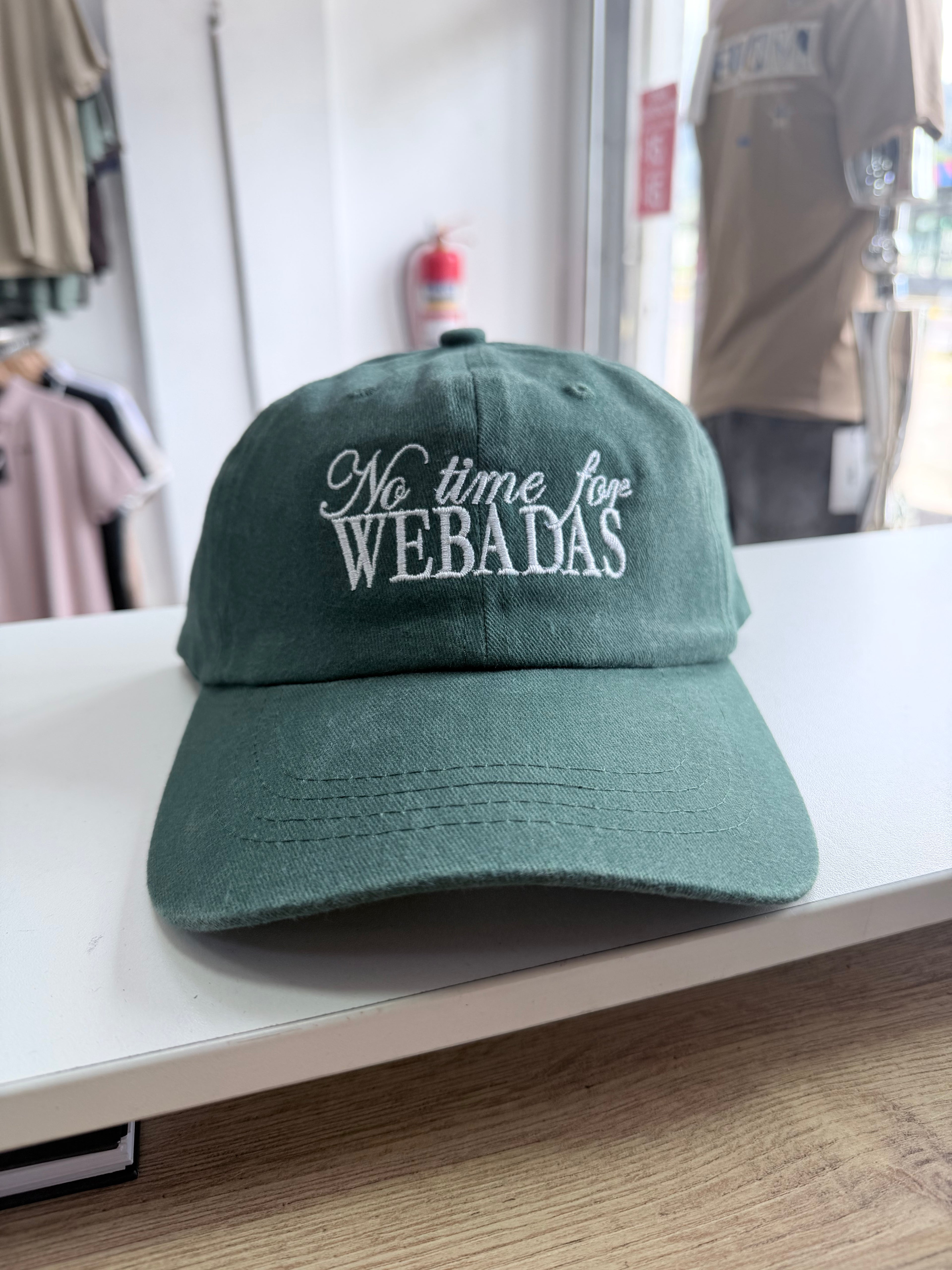 GORRA "NO TIME FOR WEBADAS"