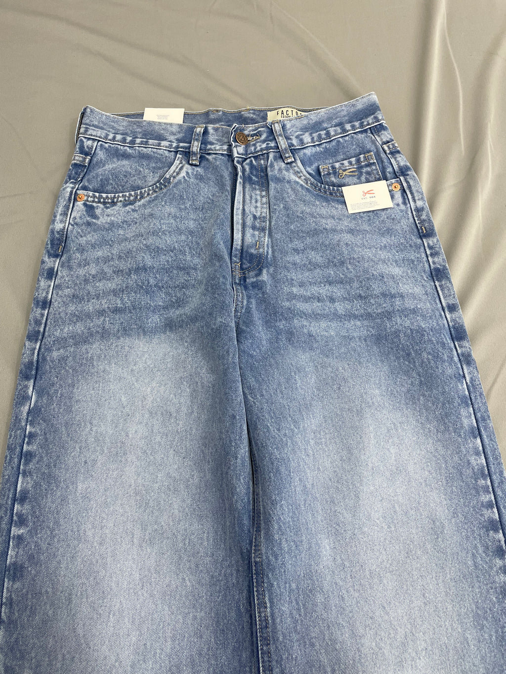JEAN BAGGY OG AZUL HIELO