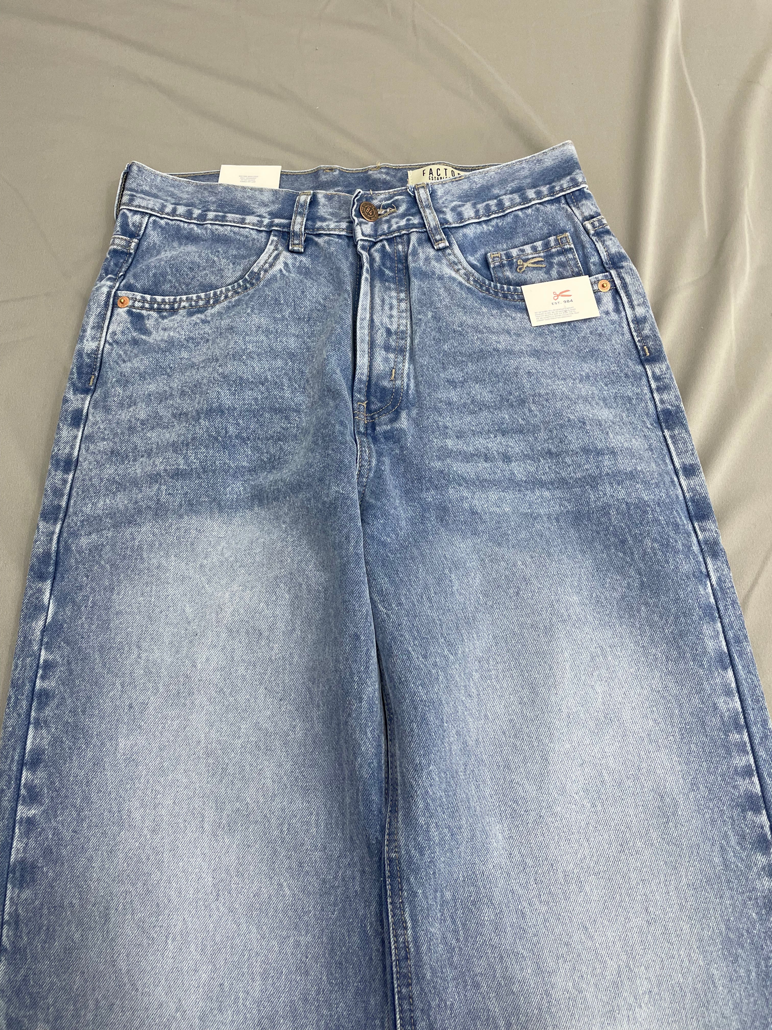 JEAN BAGGY OG AZUL HIELO