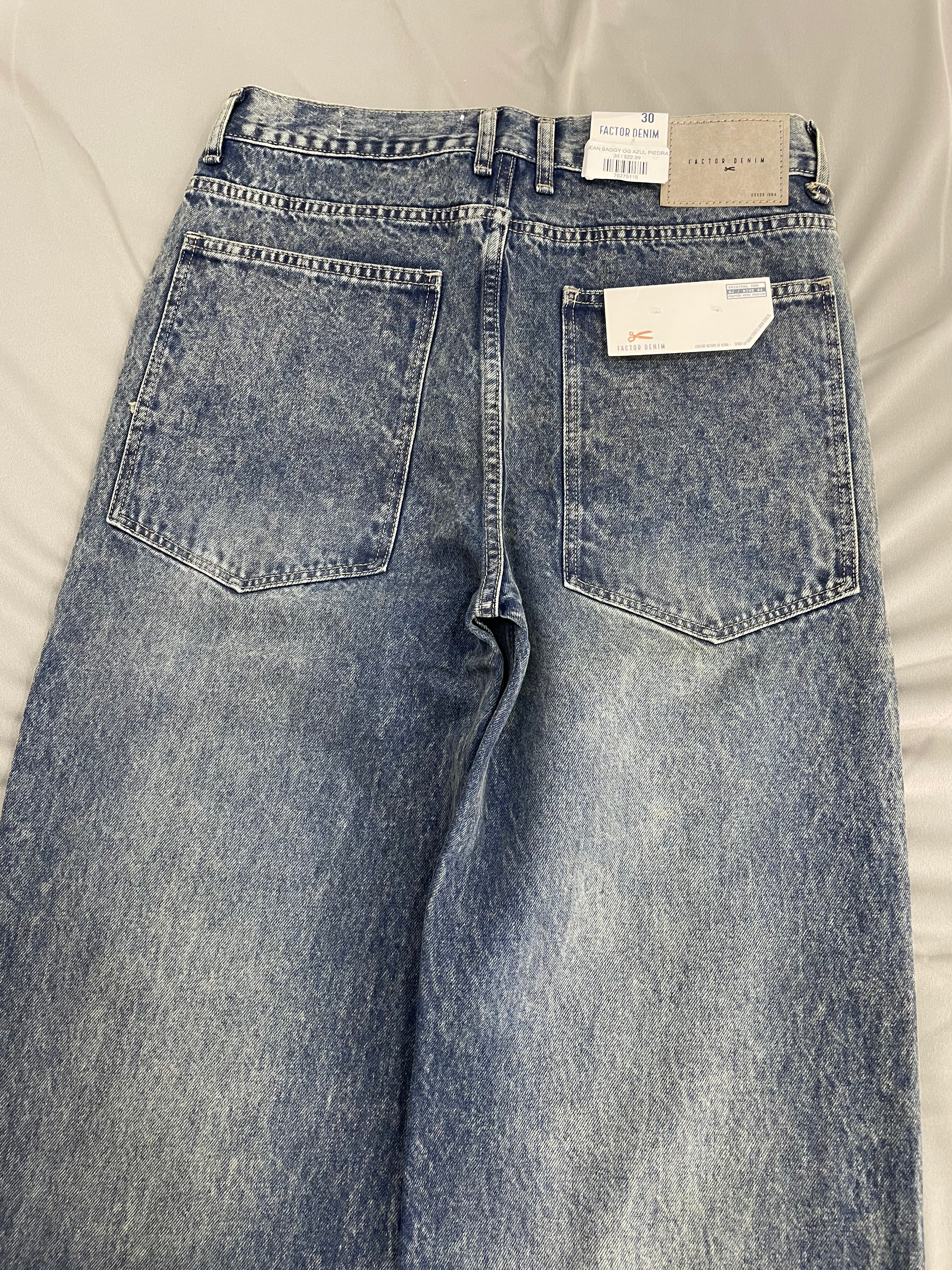 JEAN BAGGY OG AZUL PIEDRA