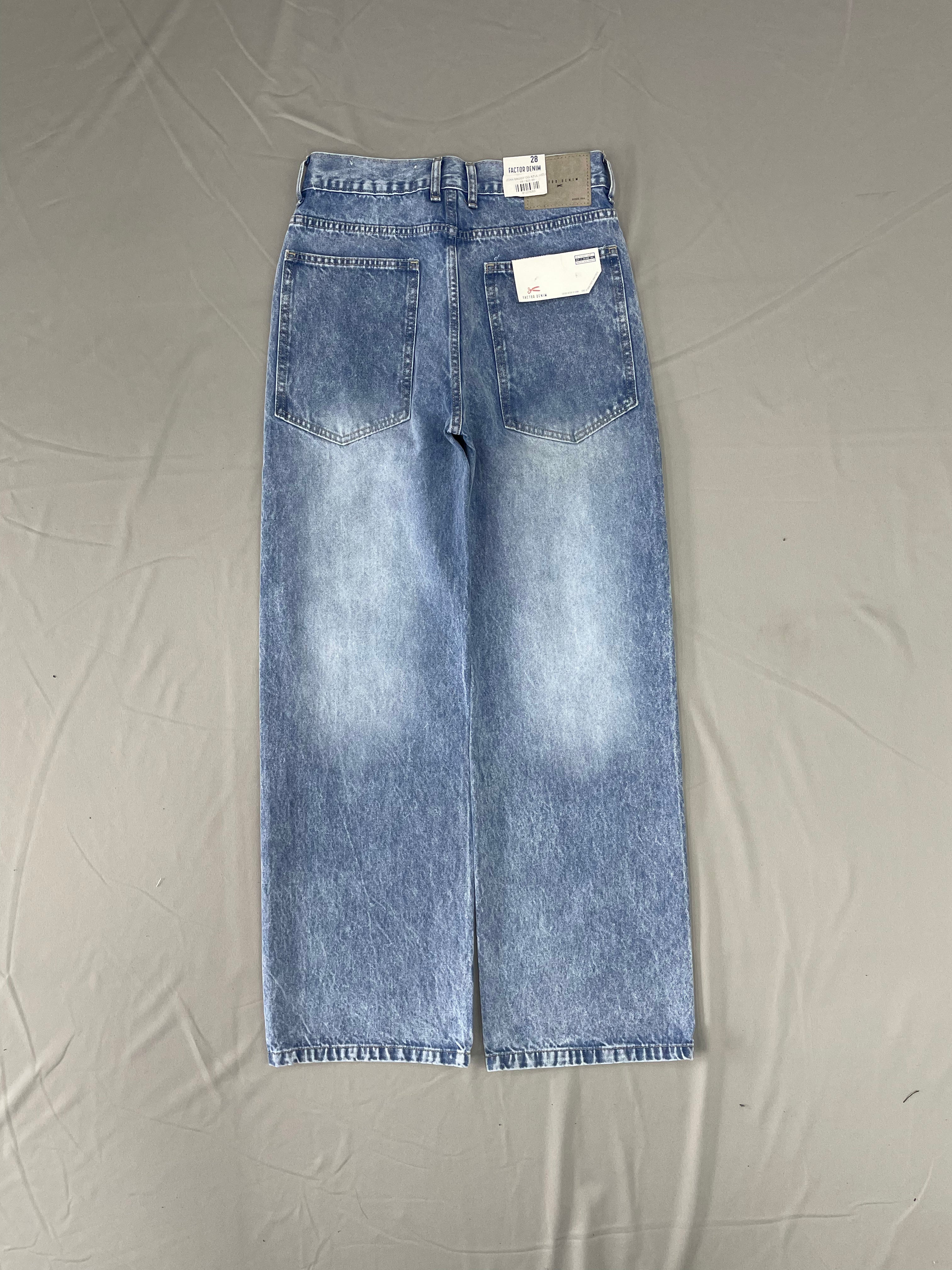 JEAN BAGGY OG AZUL HIELO
