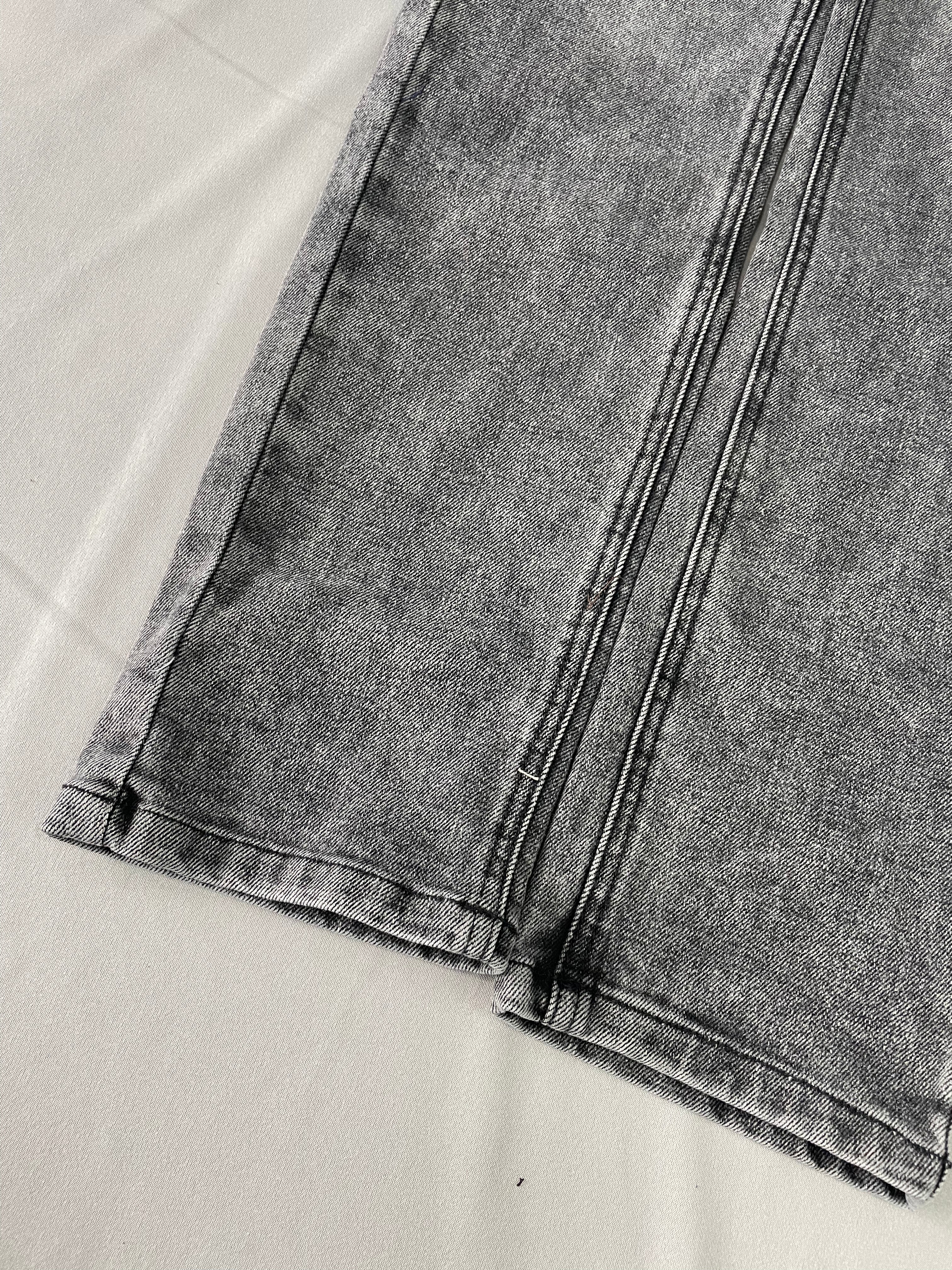 JEAN SEMI TUBO BZ GRIS