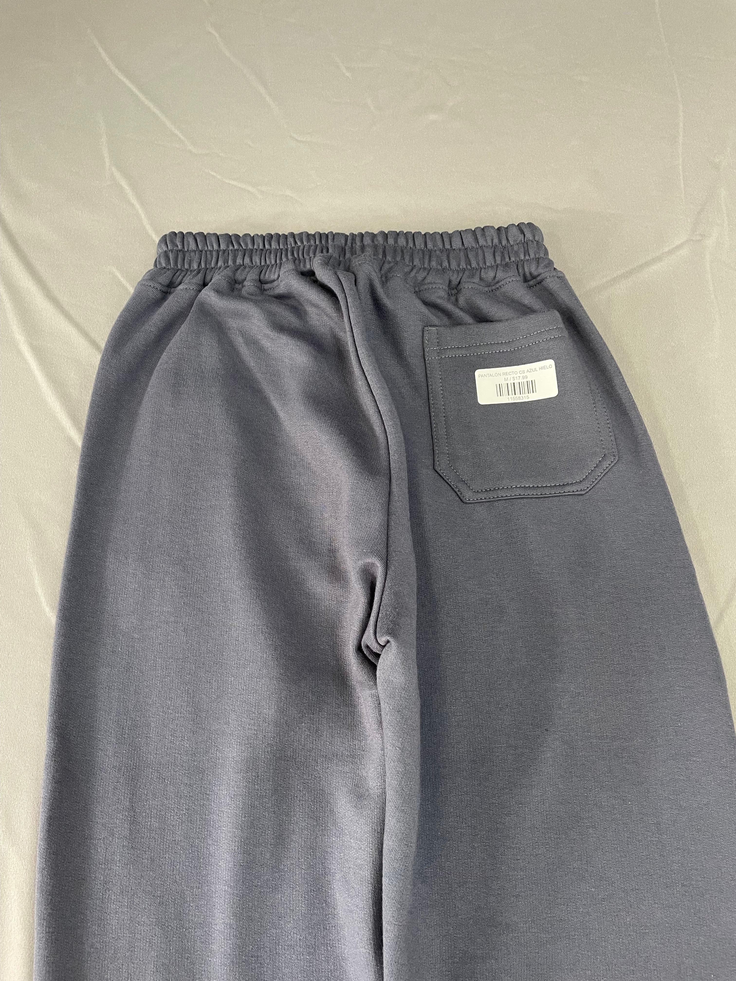 PANTALÓN RECTO CS AZUL HIELO