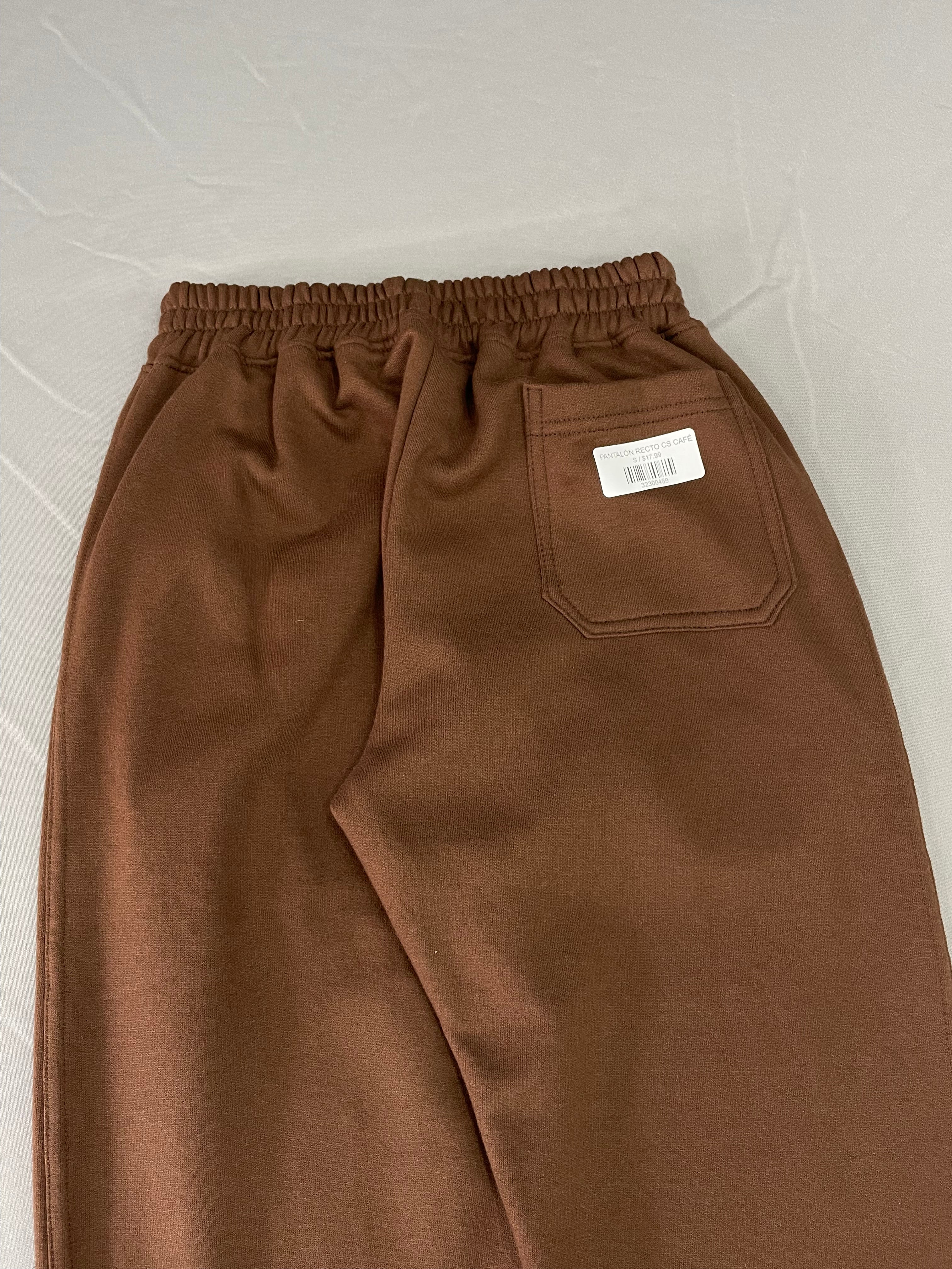 PANTALÓN RECTO CS CAFÉ