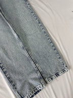 MOM JEAN DM AZUL ESMERALDA