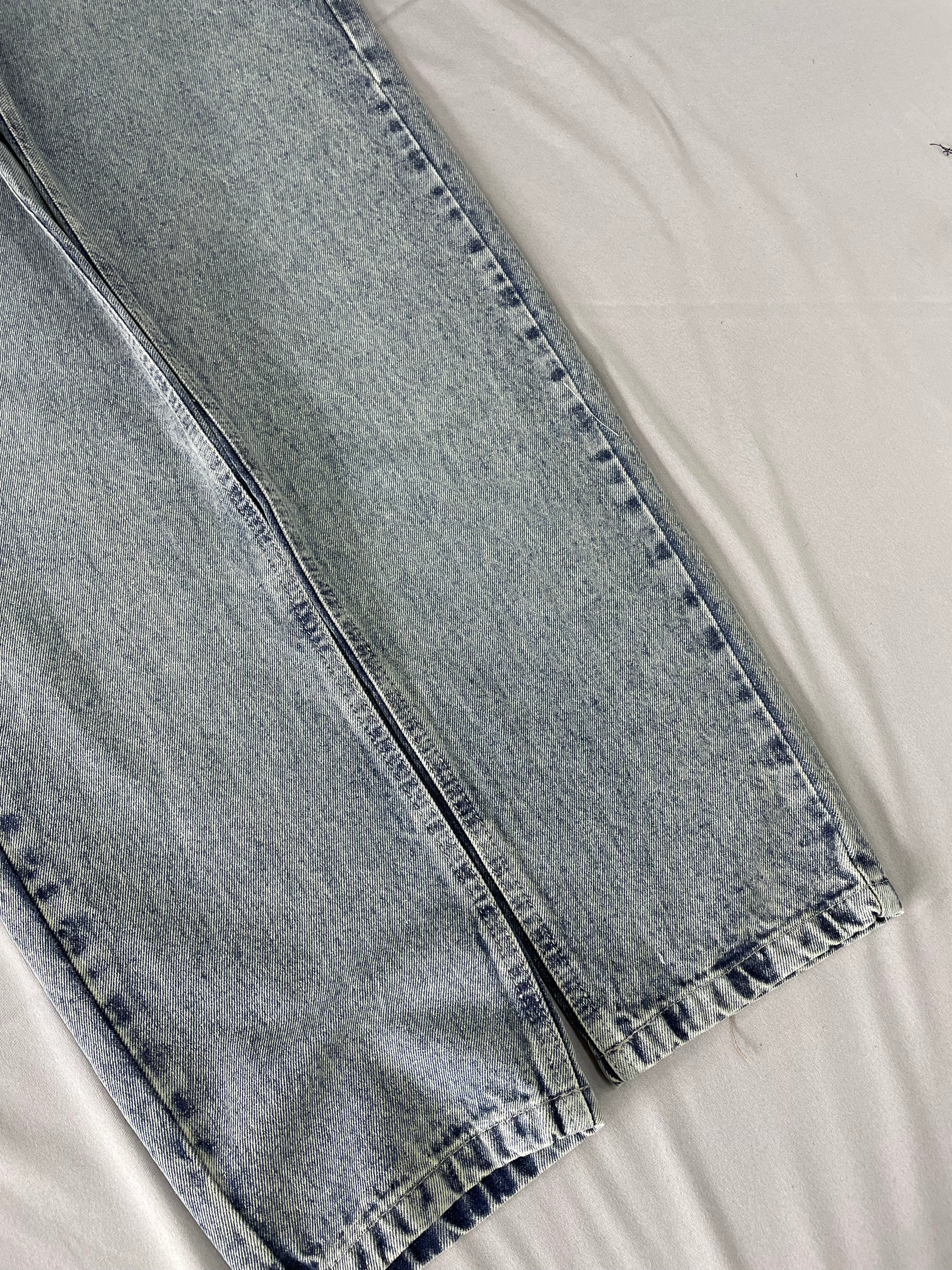 MOM JEAN DM AZUL ESMERALDA