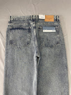 MOM JEAN DM AZUL ESMERALDA