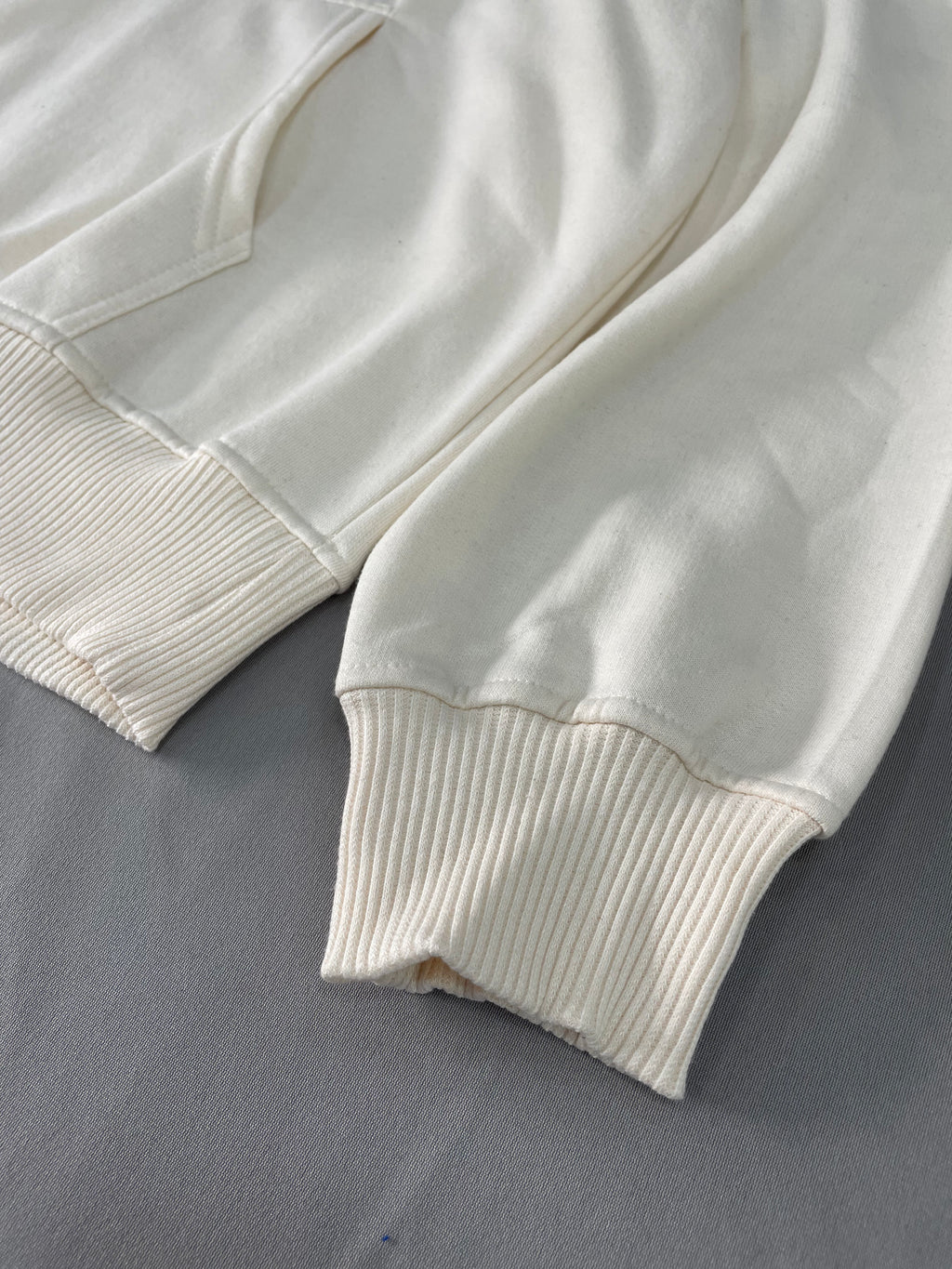 SUDADERA BOXY FIT CE BEIGE