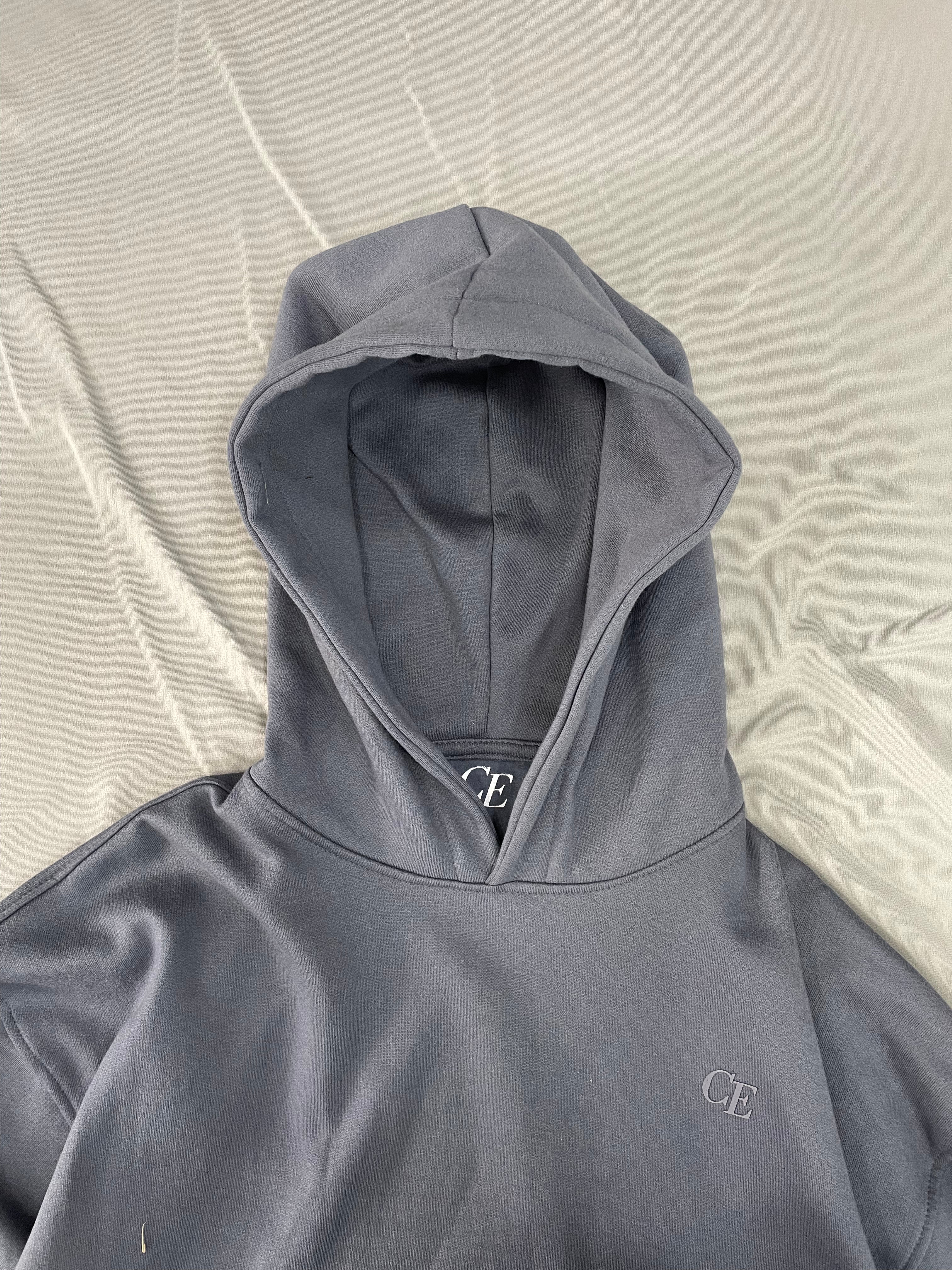 SUDADERA BOXY FIT CE AZUL