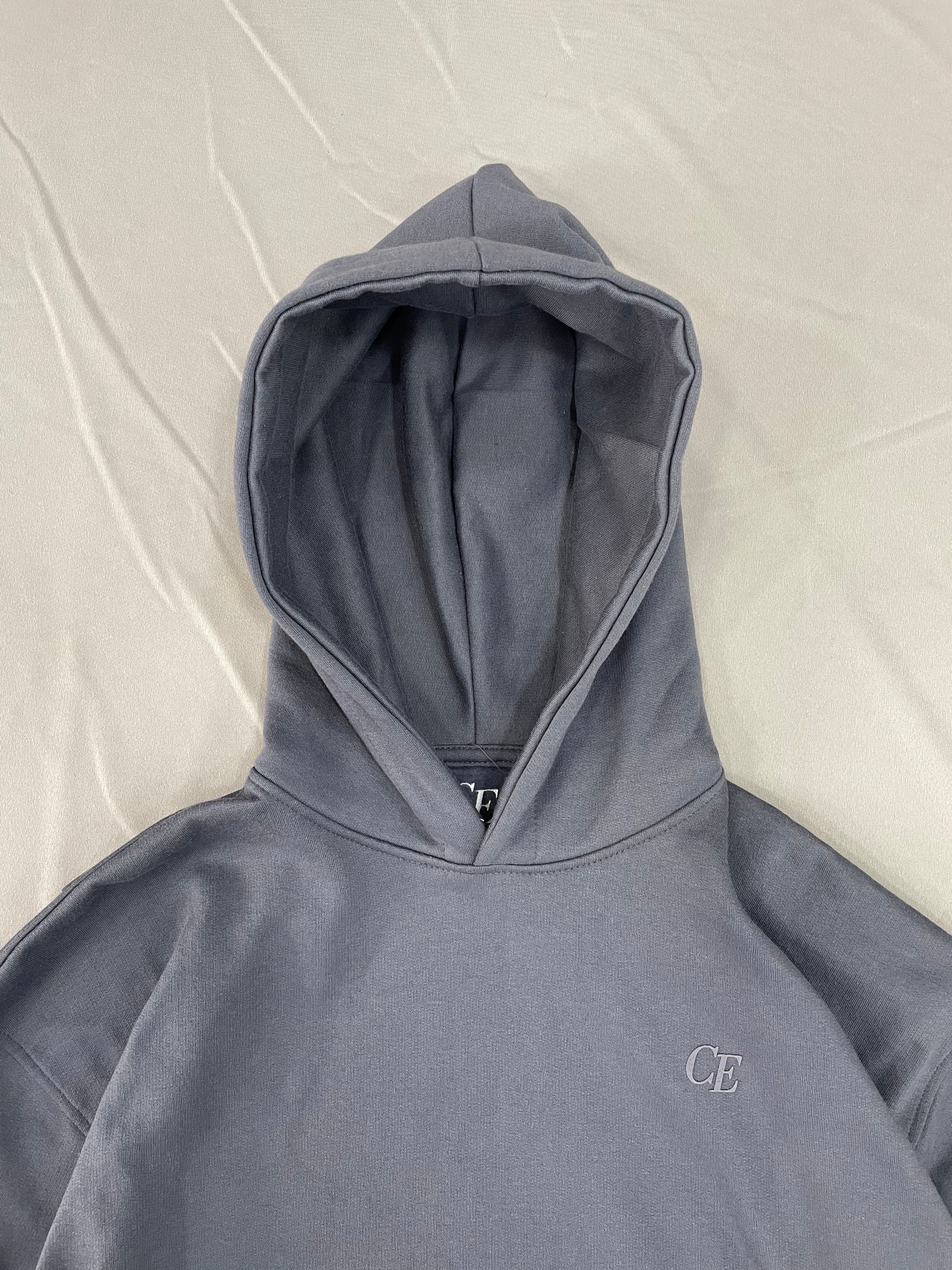 SUDADERA OVERSIZE CE AZUL