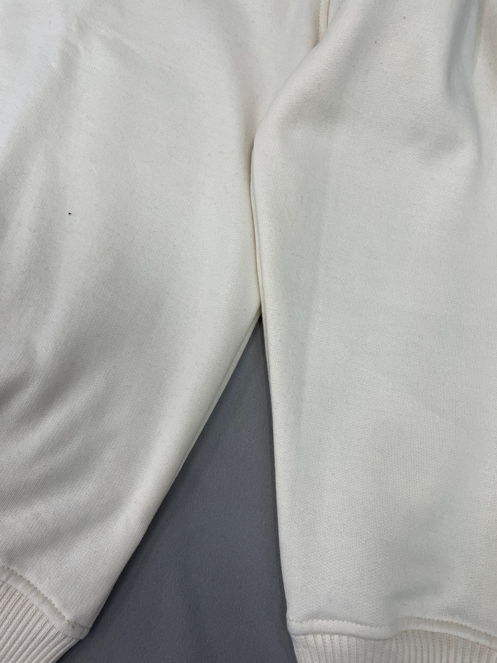 SUDADERA SIN CAPUCHA OVERSIZE CE BEIGE