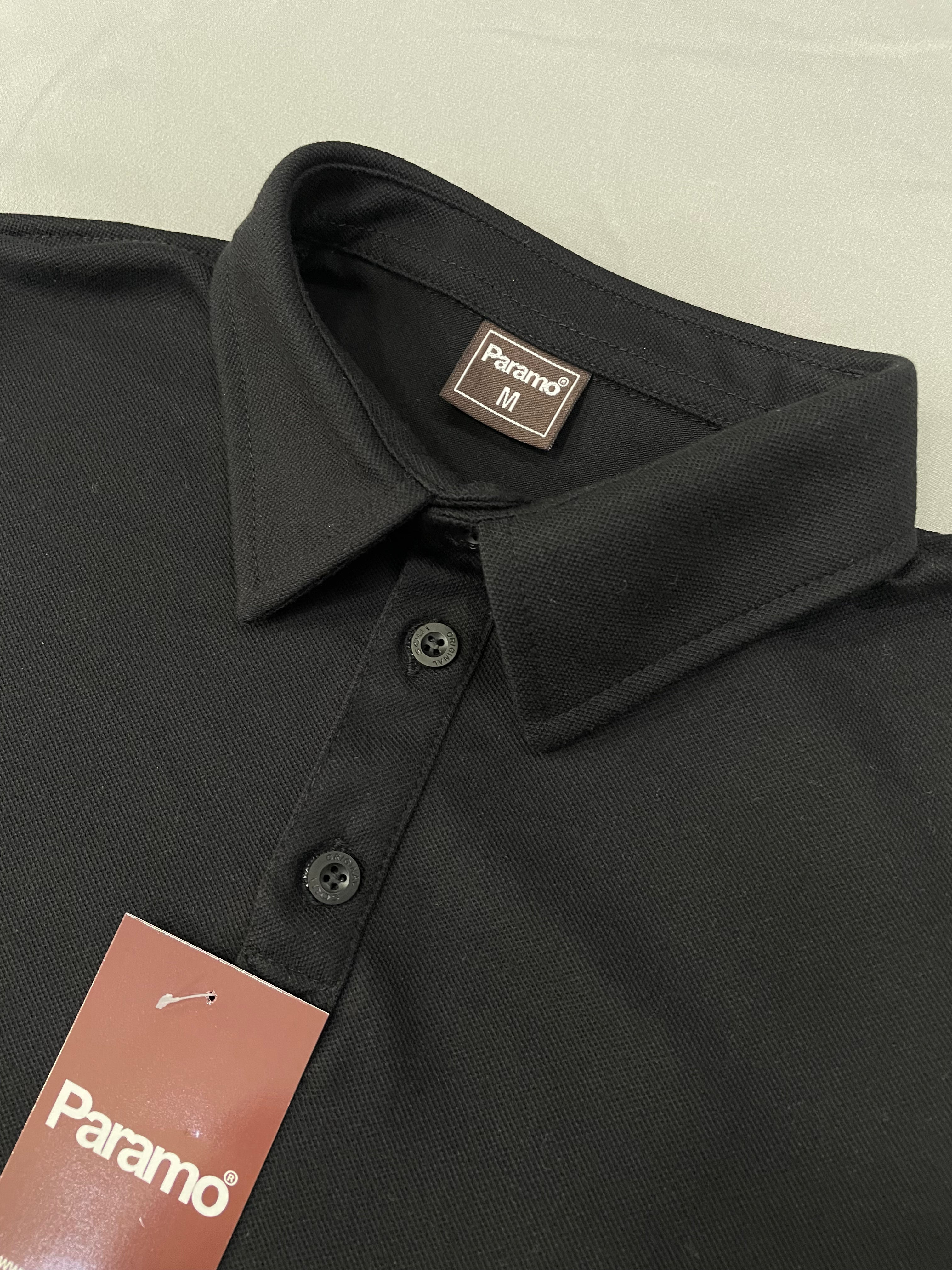 POLO ESTÁNDAR PRM NEGRO