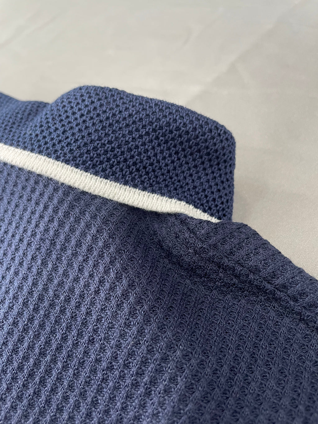 CAMISETA POLO ESTÁNDAR ZFR AZUL