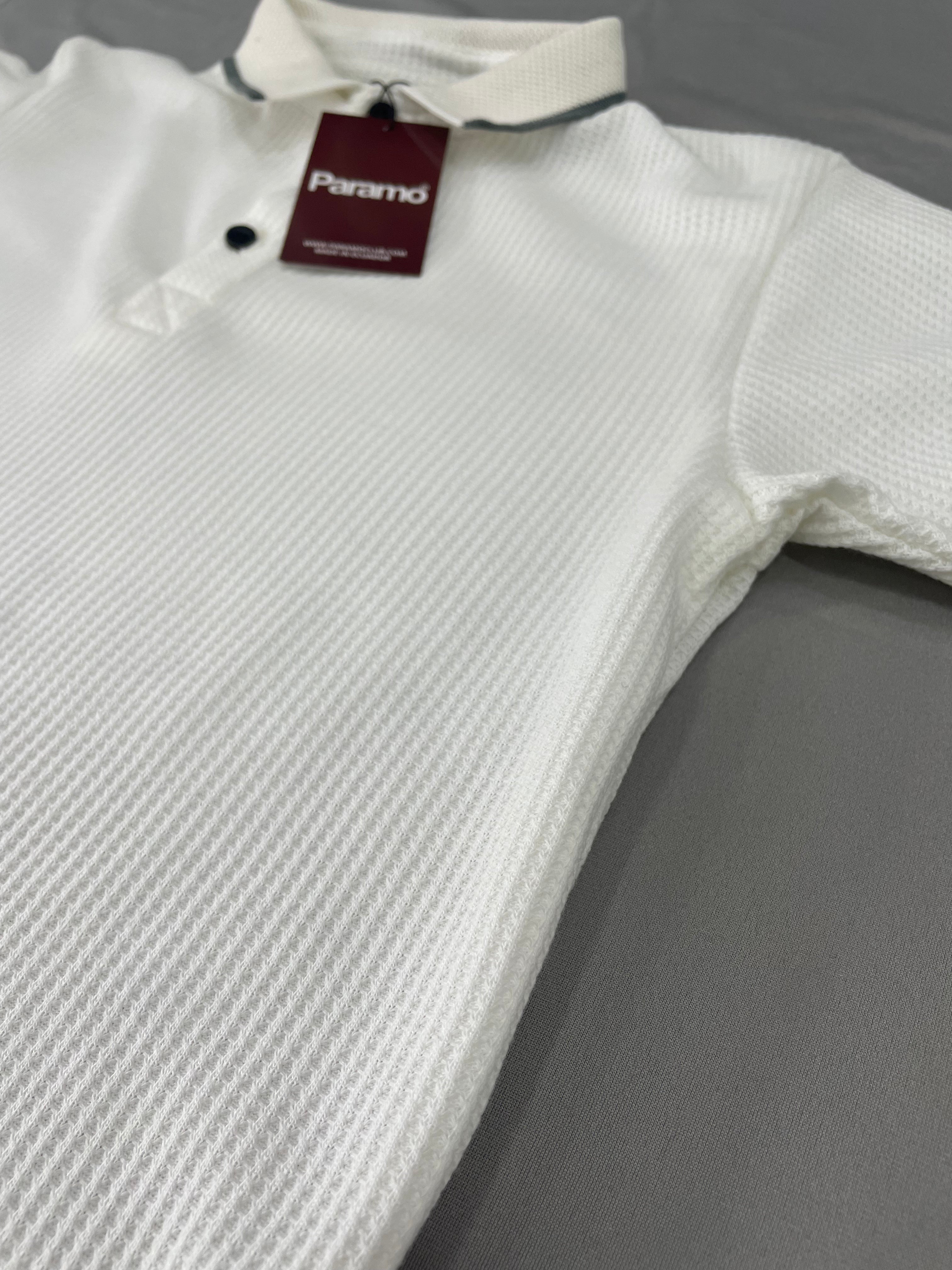 POLO ESTÁNDAR ZFR BLANCO