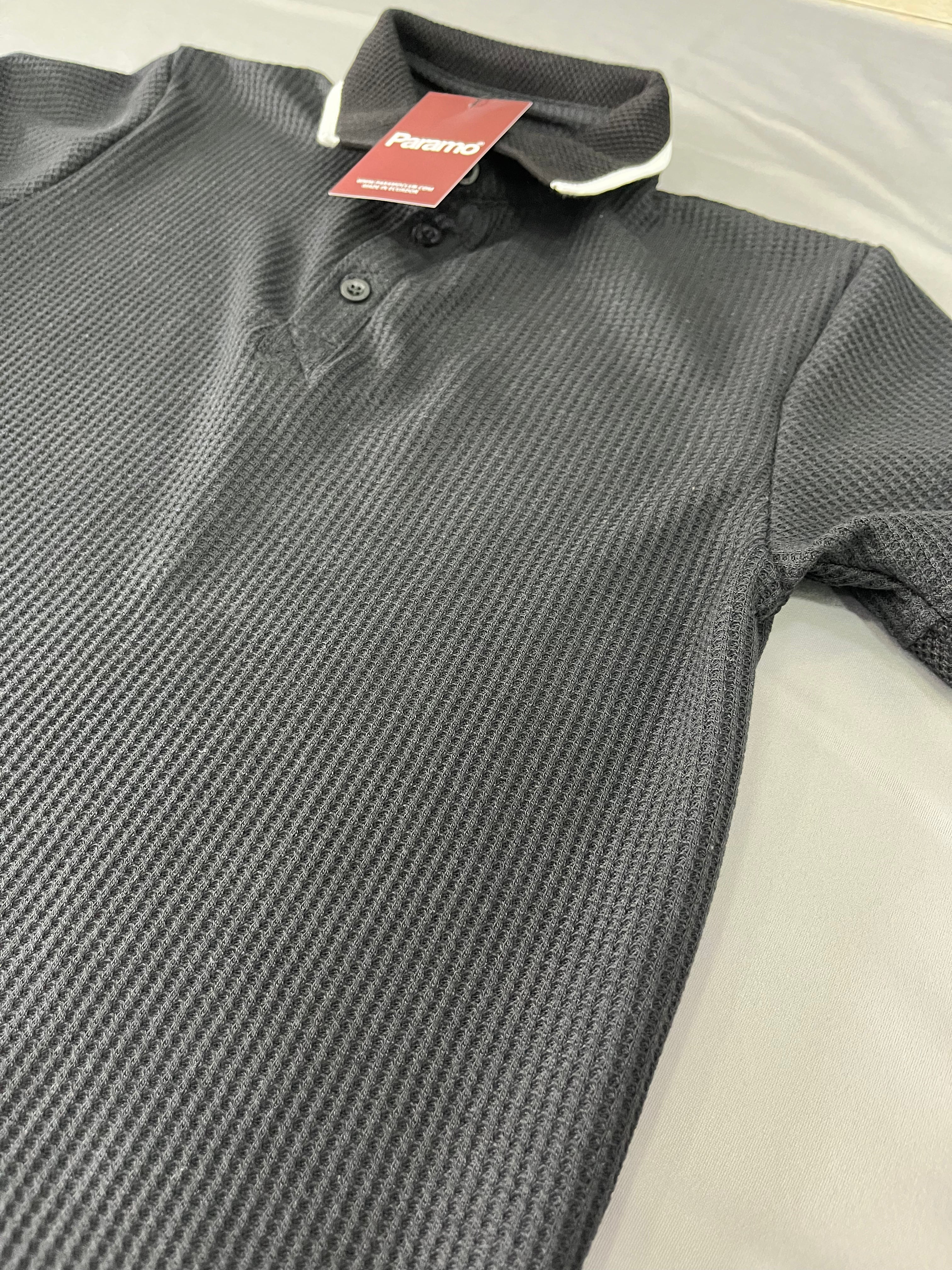 POLO ESTÁNDAR ZFR NEGRO