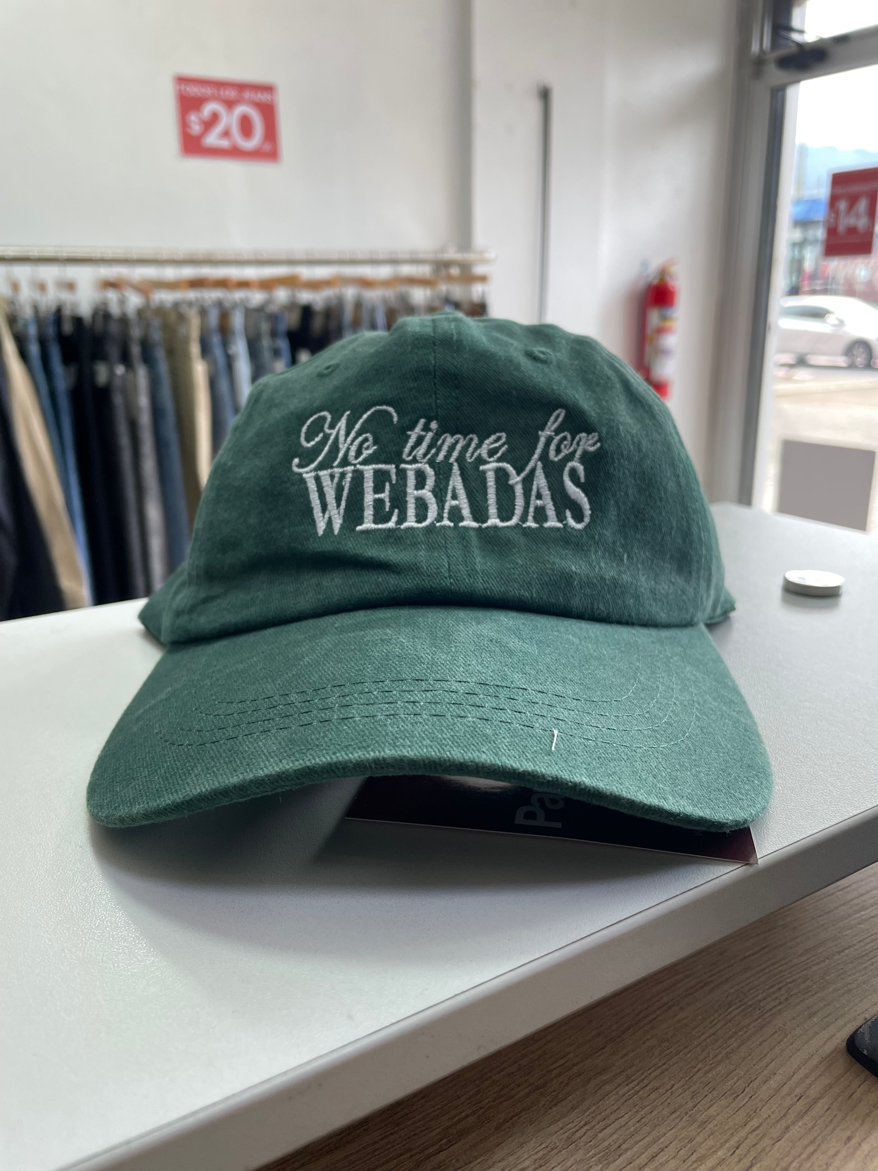GORRA WBD ACID WASH VERDE