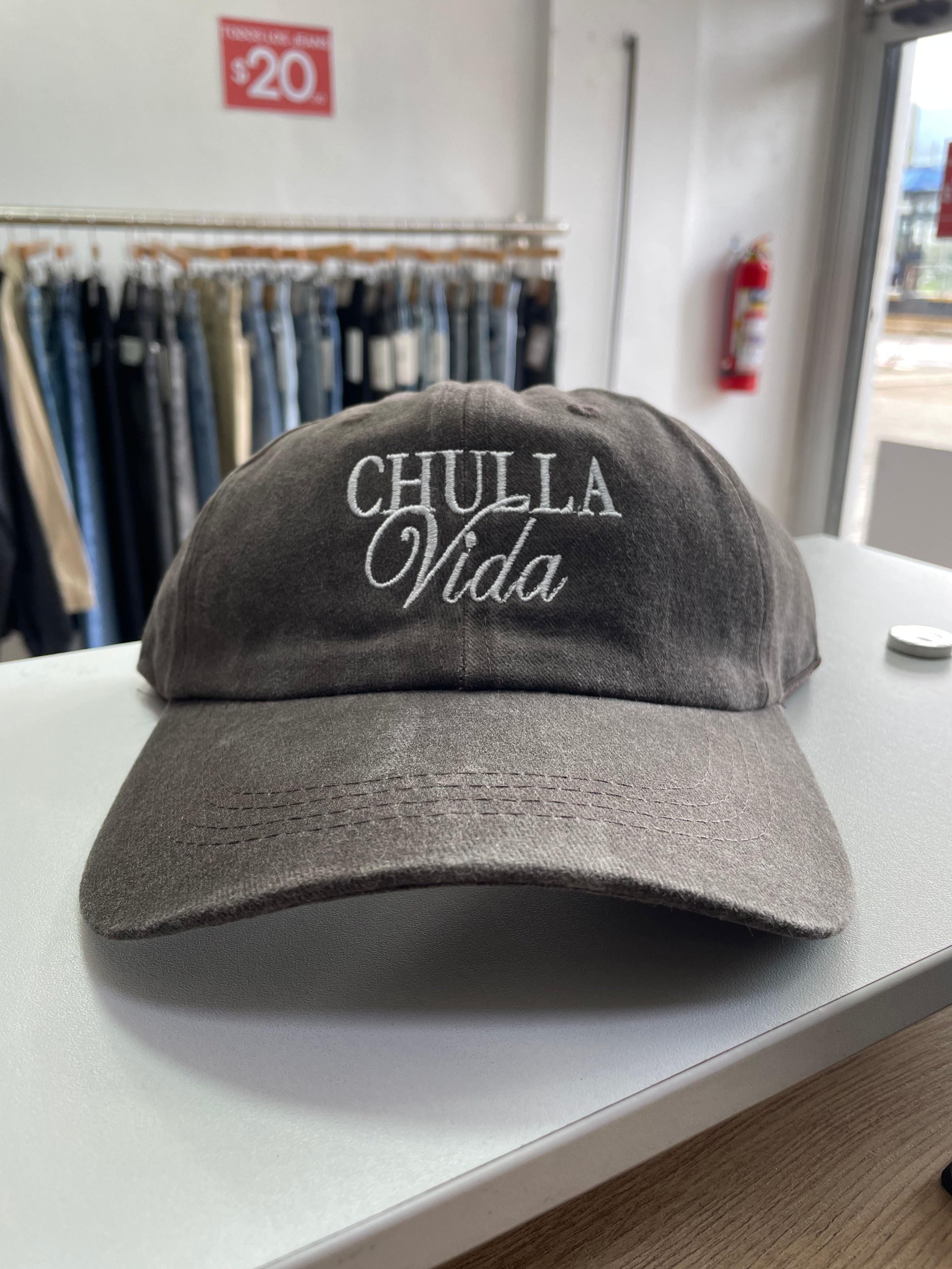 GORRA CV ACID WASH CAFE