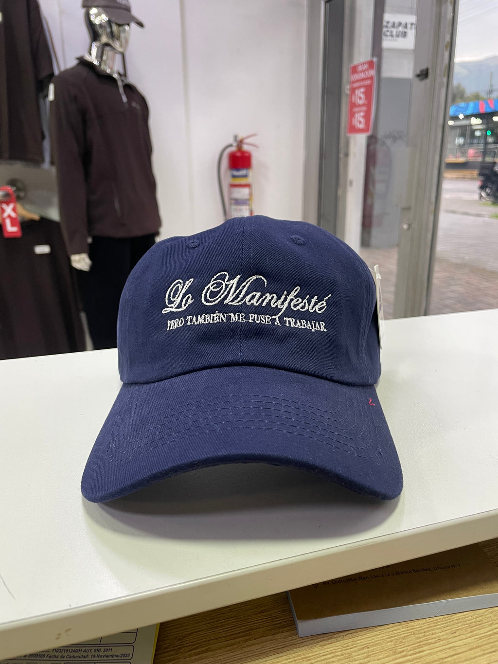 GORRA “LO MANIFESTÉ PERO TAMBIÉN ME PUSE A TRABAJAR”