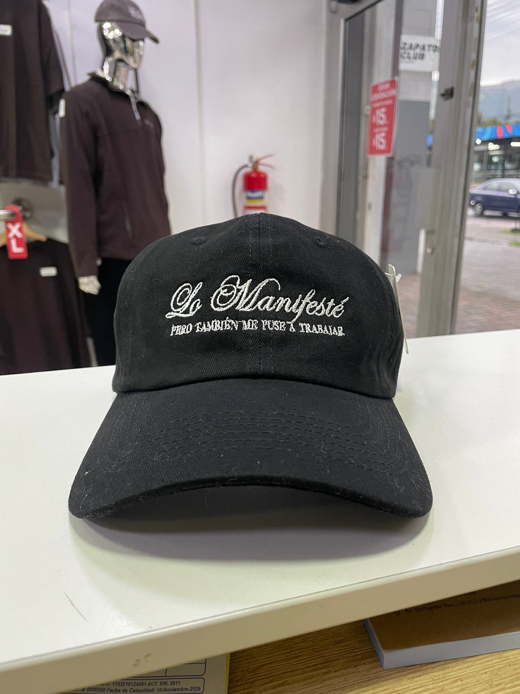 GORRA “LO MANIFESTÉ PERO TAMBIÉN ME PUSE A TRABAJAR”