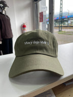 GORRA “VIVE Y DEJA VIVIR”