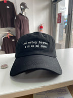 GORRA “NO ESTOY BRAVA, A SI ES MI CARA”