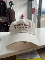 GORRA “NO ESTOY BRAVA, A SI ES MI CARA”