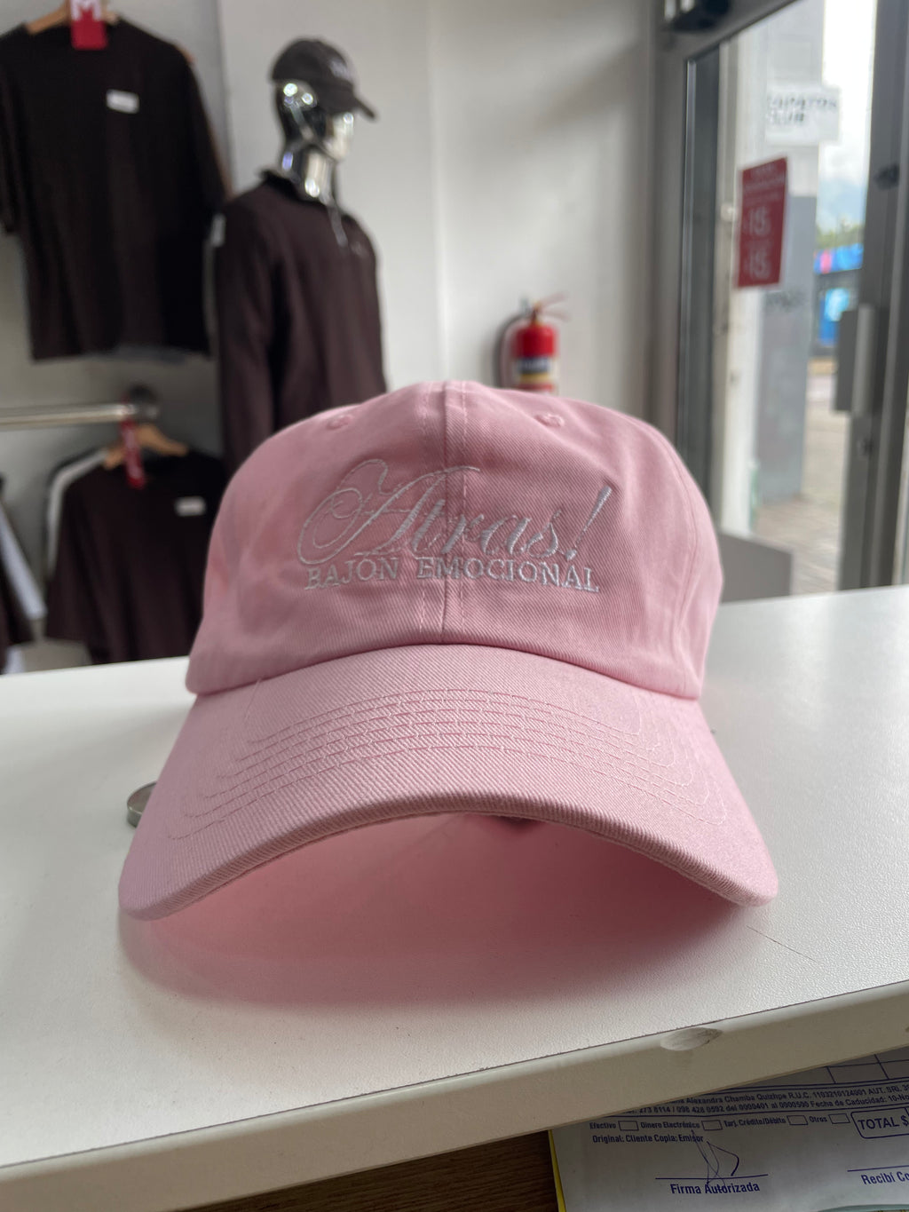 GORRA “ATRÁS BAJÓN EMOCIONAL”